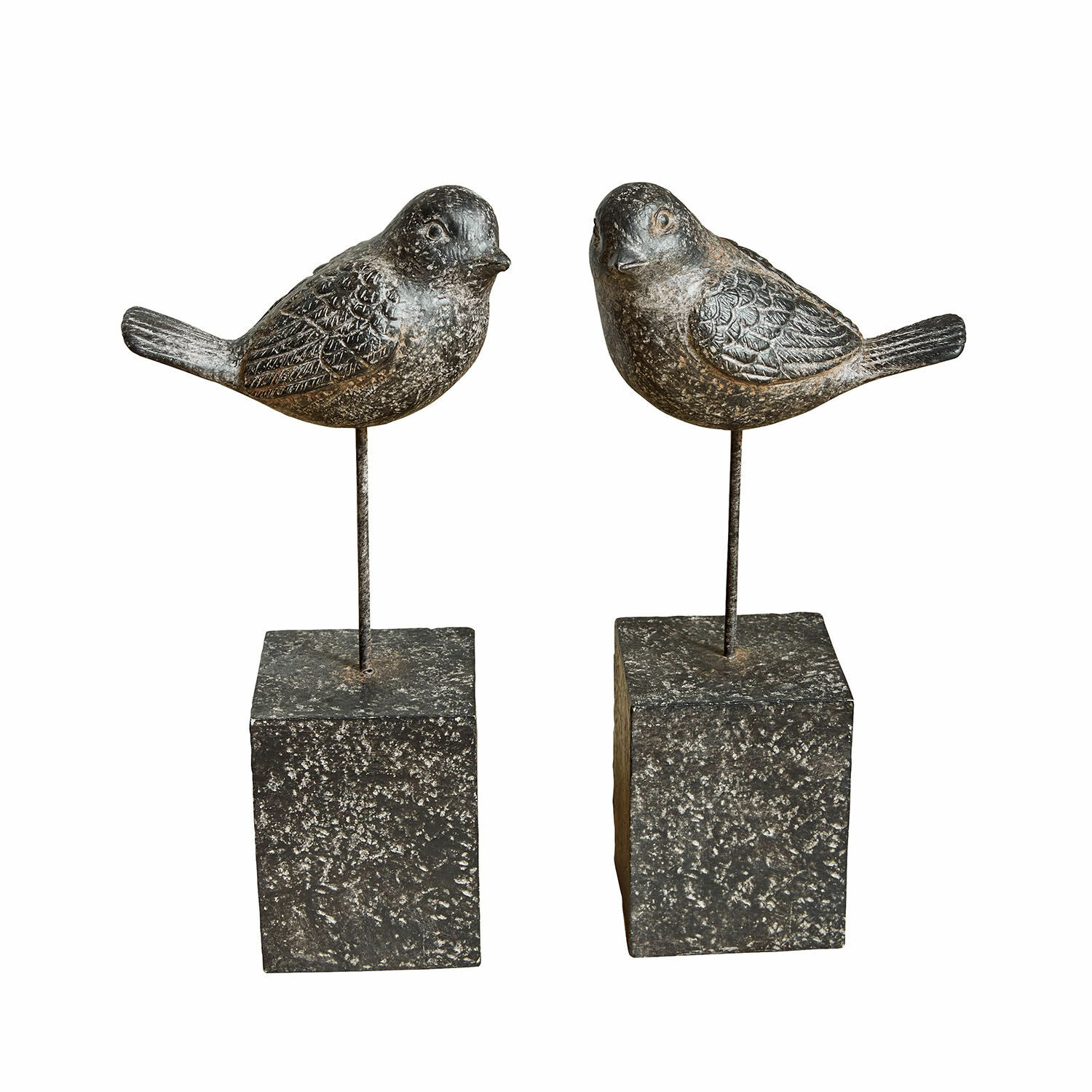 Lot de 2 oiseaux décoratifs Juxivel