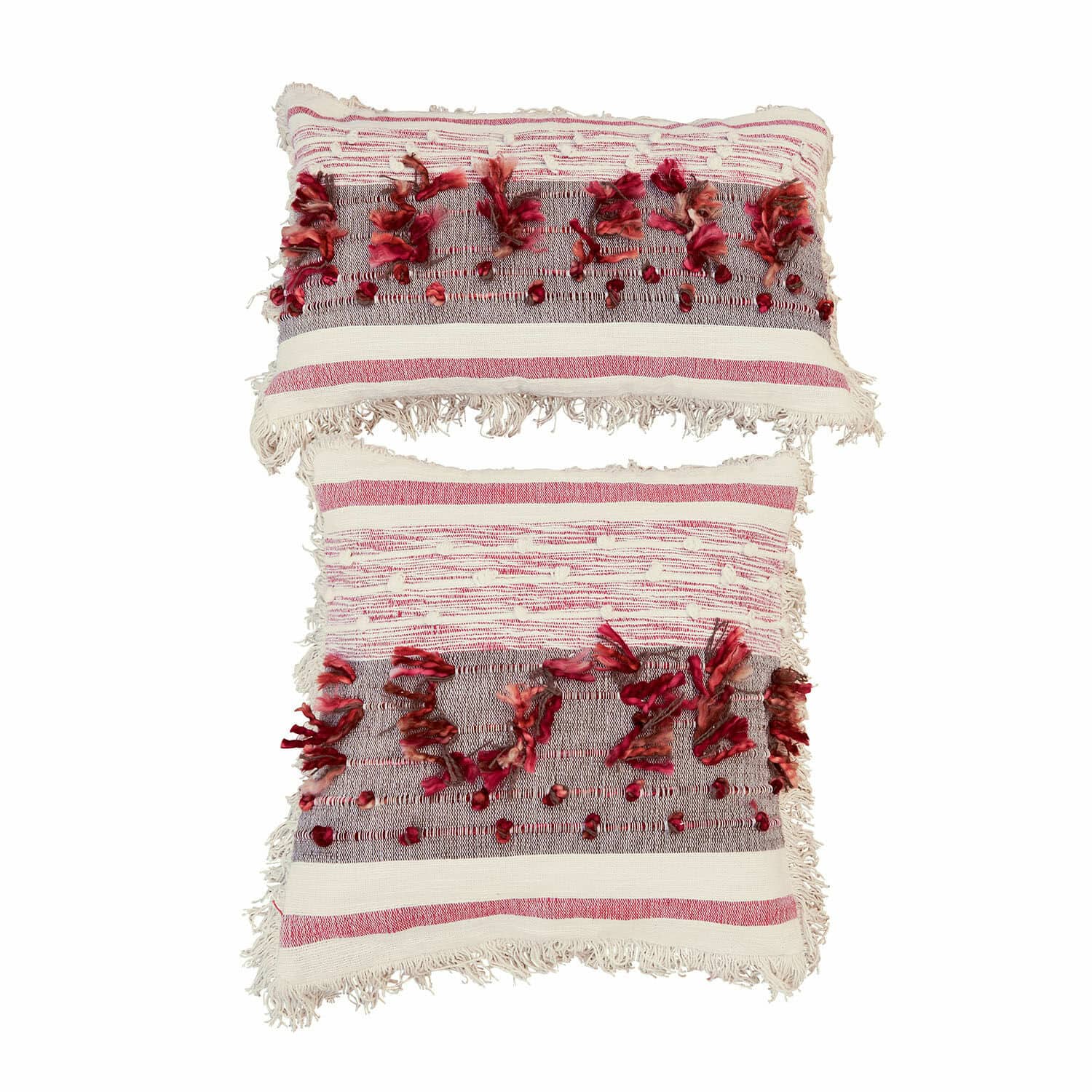 Lot de 2 housses de coussins Yazmira