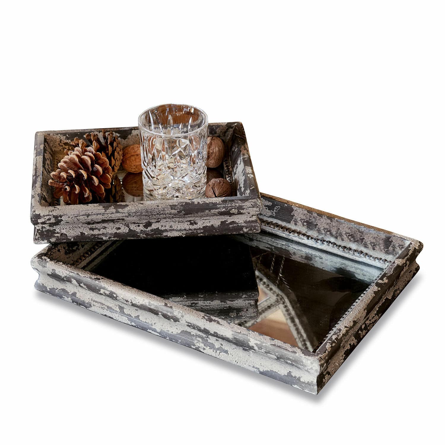 Lot de 2 plateaux Envigado