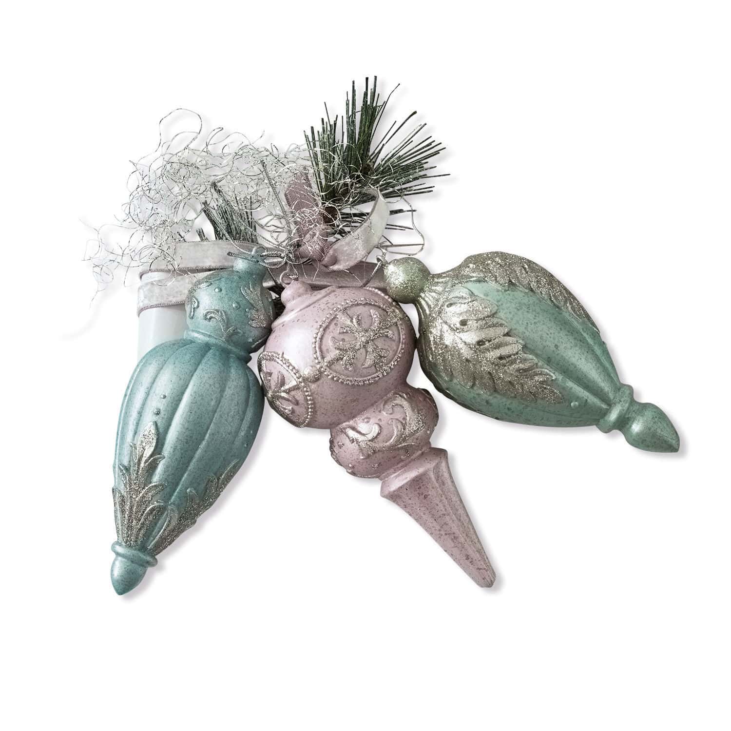 Kerstversiering set van 3 Blaye
