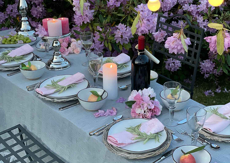 Feest in de buitenlucht