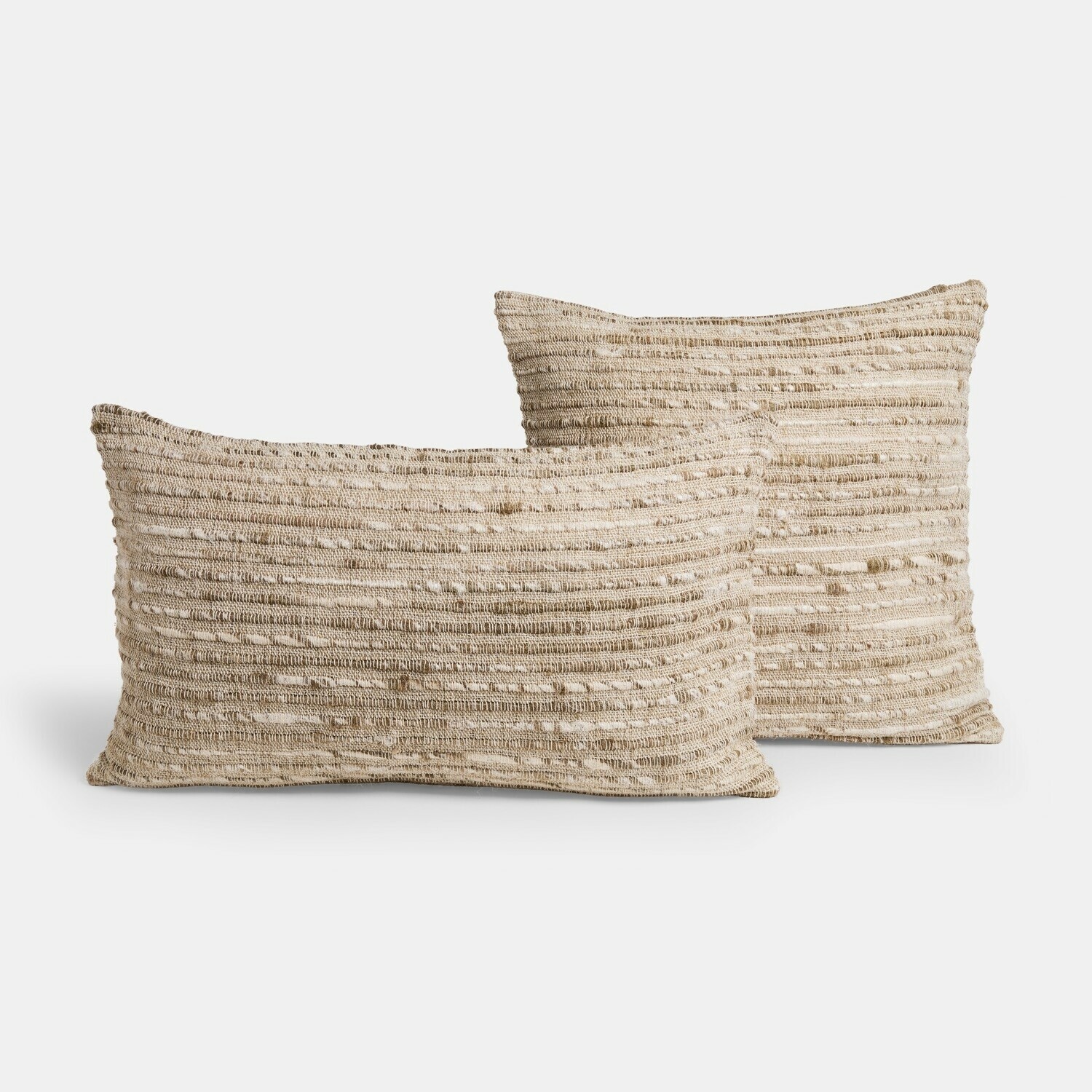 Lot de 2 housses de coussins Péravelle