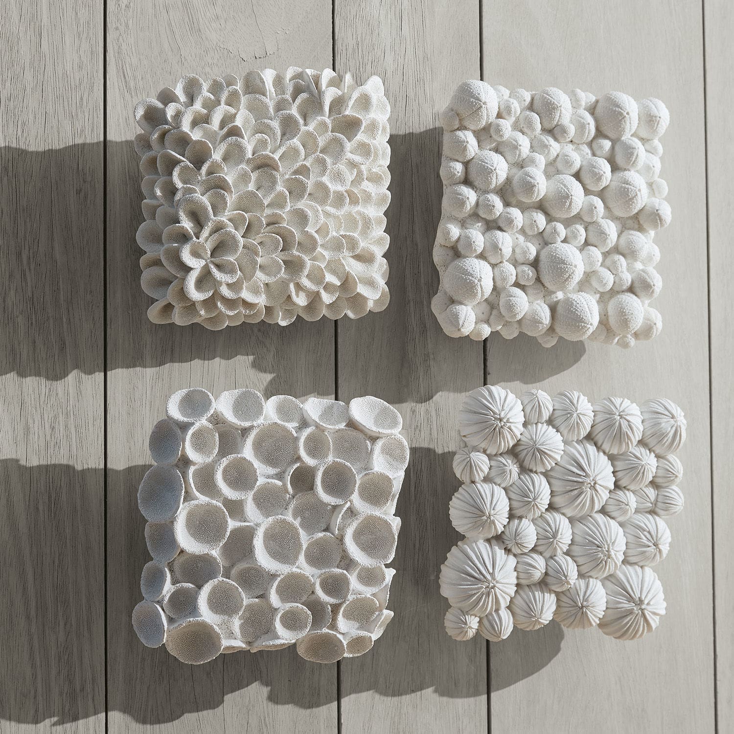 Wandornament, set van 4 Anela
