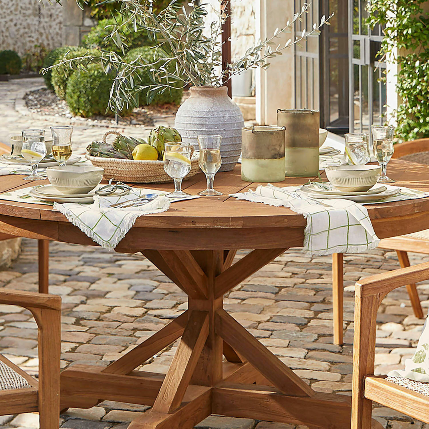 Lot de 4 serviettes de table Klivento