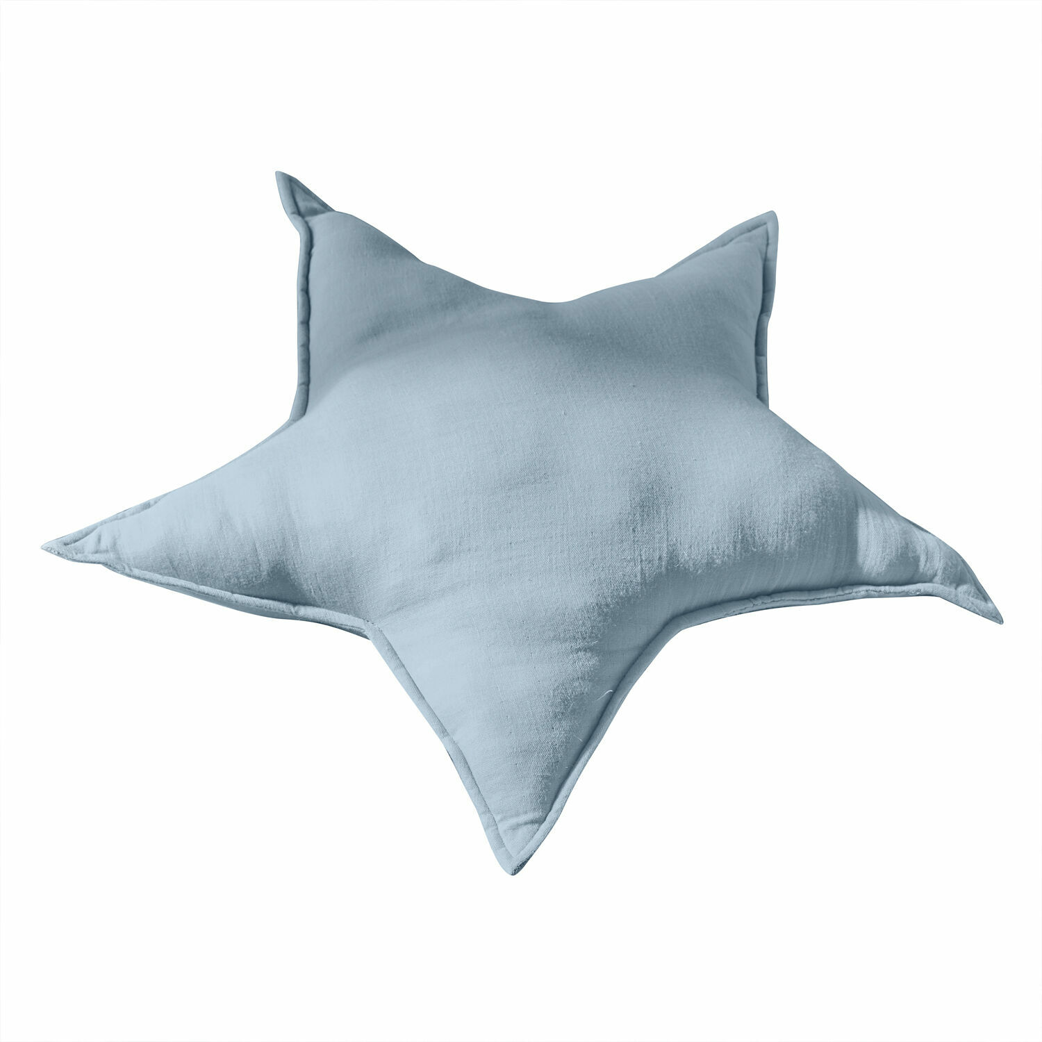 Kussen Étoilie Decoratief stervormig kussen van blauwe katoen voor woonkamer en slaapkamer
