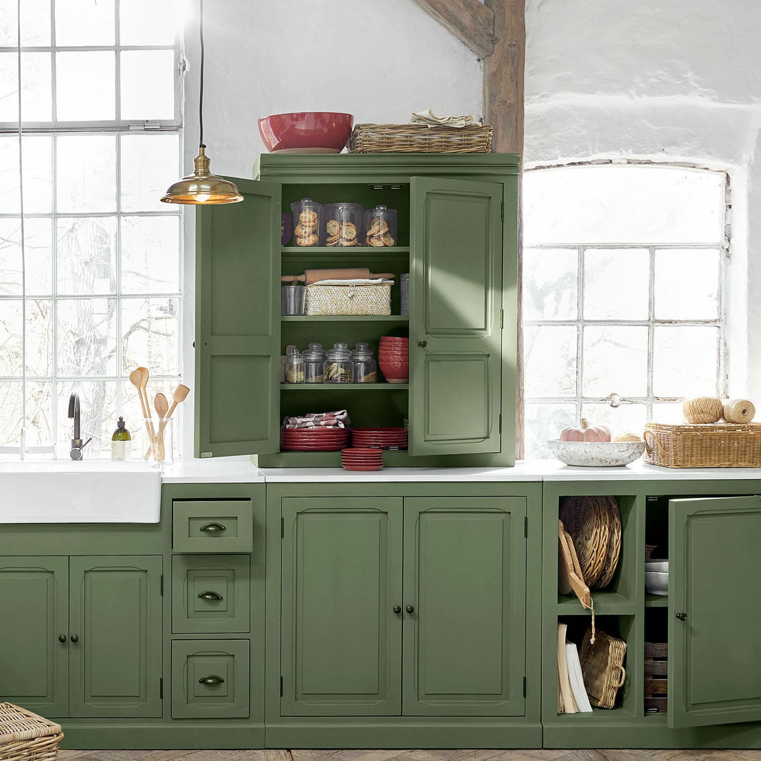 Hoge keukenkast Lansbury