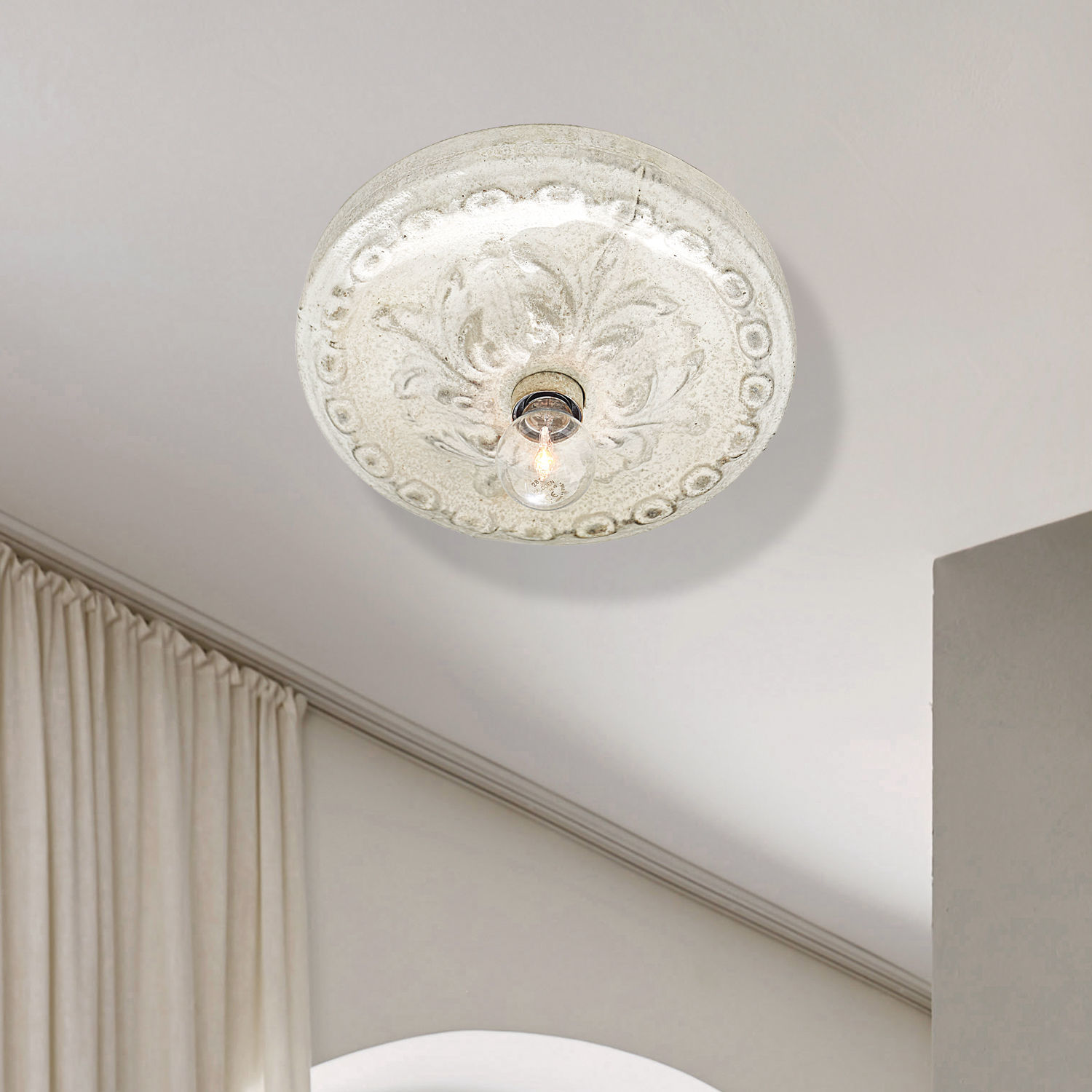 Wand- en plafondlamp Mangaire