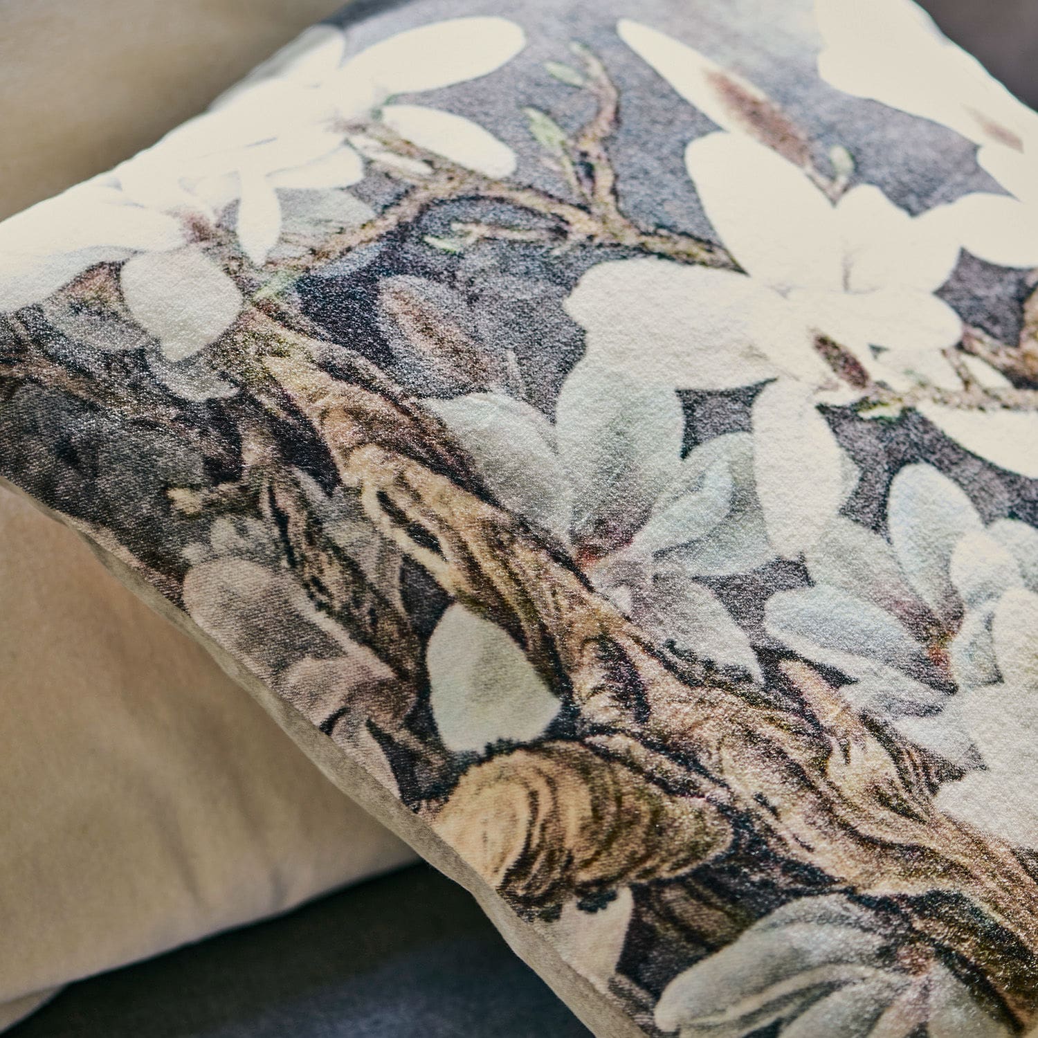 Lot de 2 housses de coussins Belle