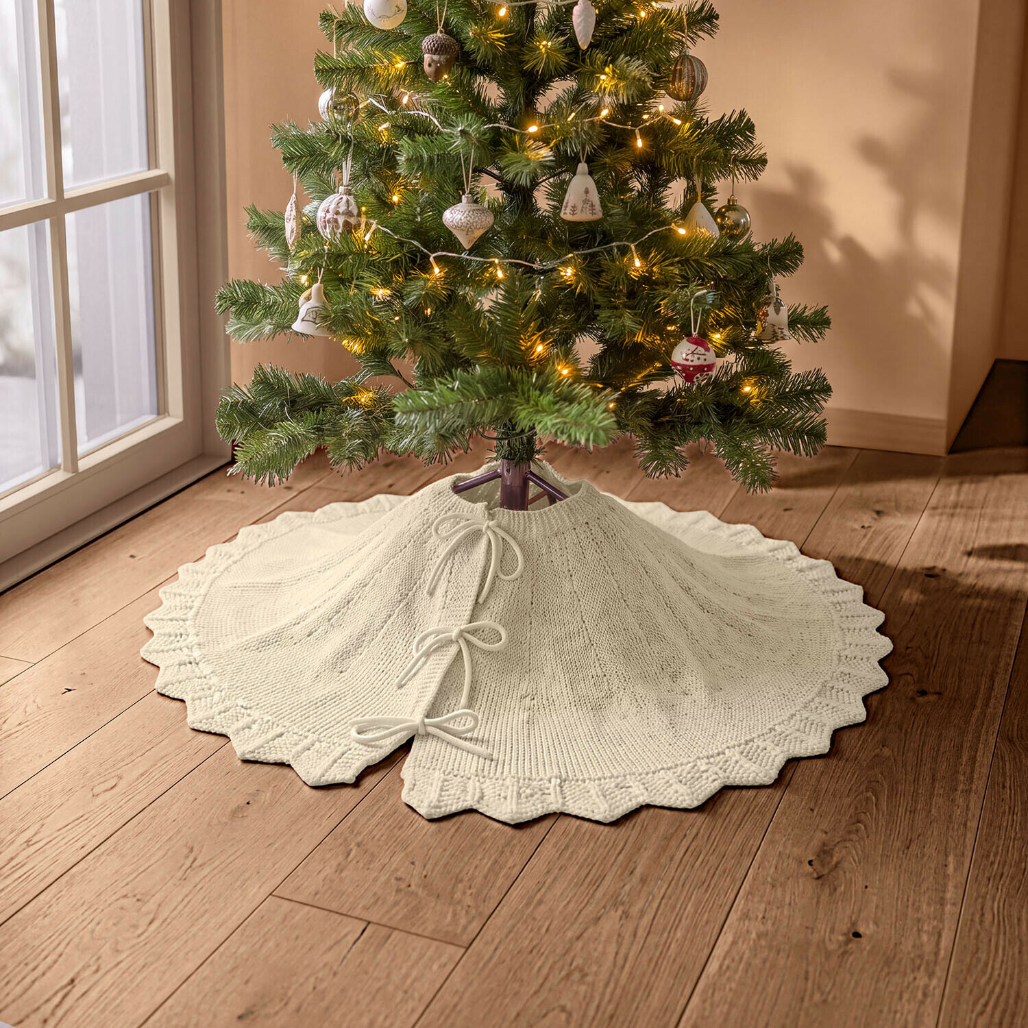 Couvre-pied de sapin de Noël Ysavelle Couvre-pied de sapin de Noël Ysavelle