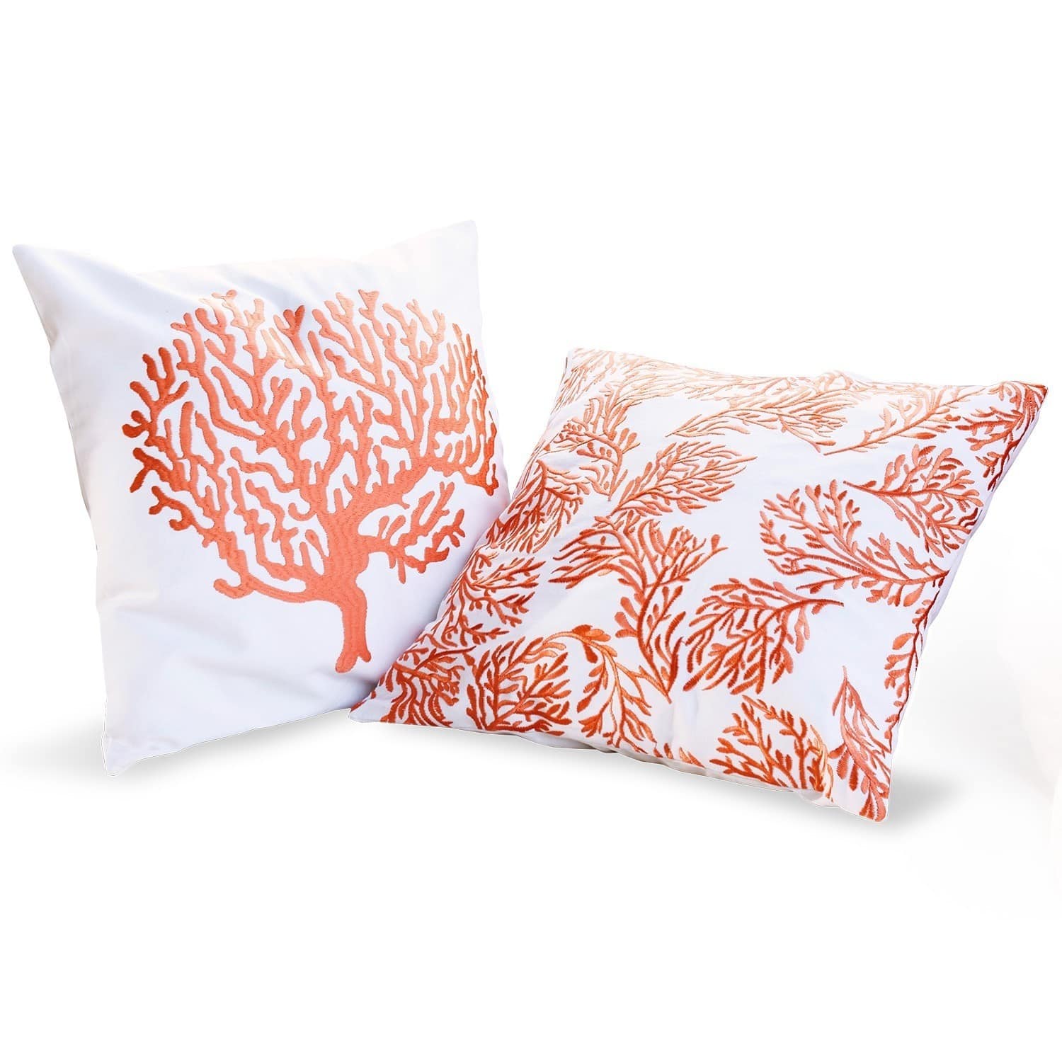 Lot de 2 housses de coussins Koralle