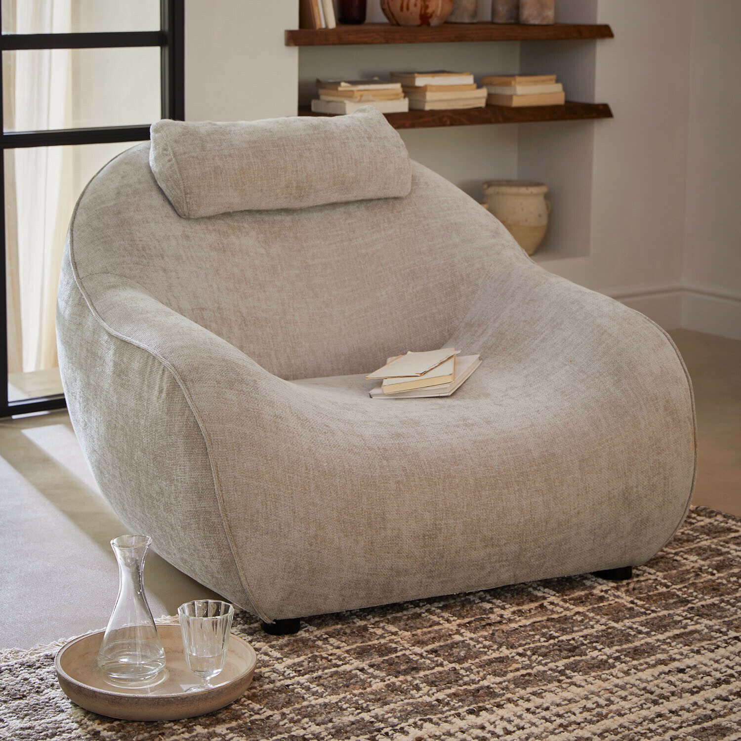 Fauteuil lounge Clariveau