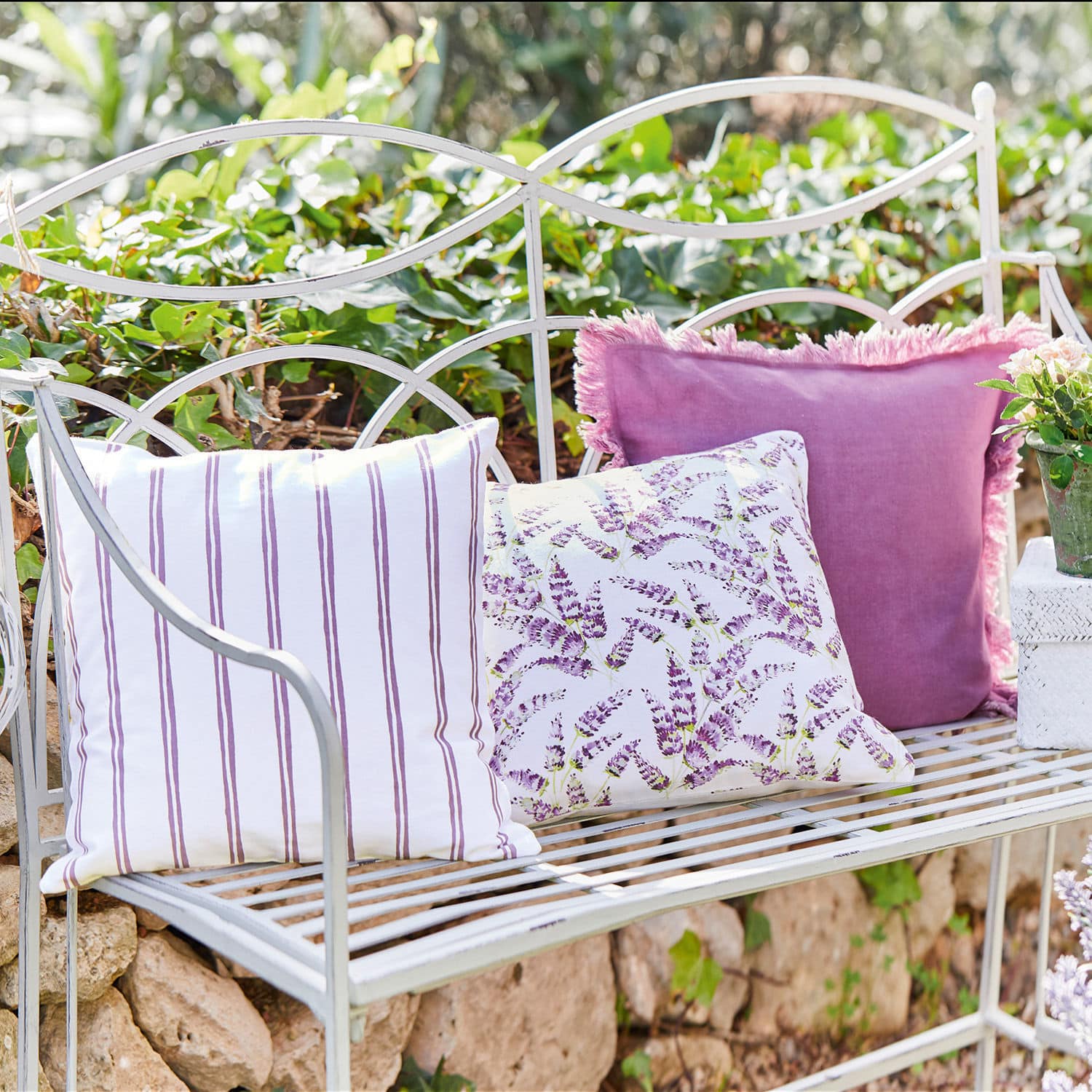 Lot de 3 housses de coussins Guivry