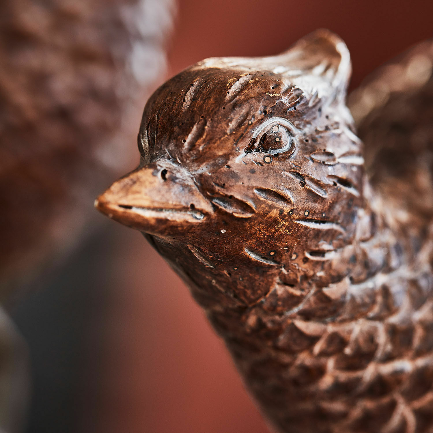 Decoratief vogeltje set van 2 Vivoso