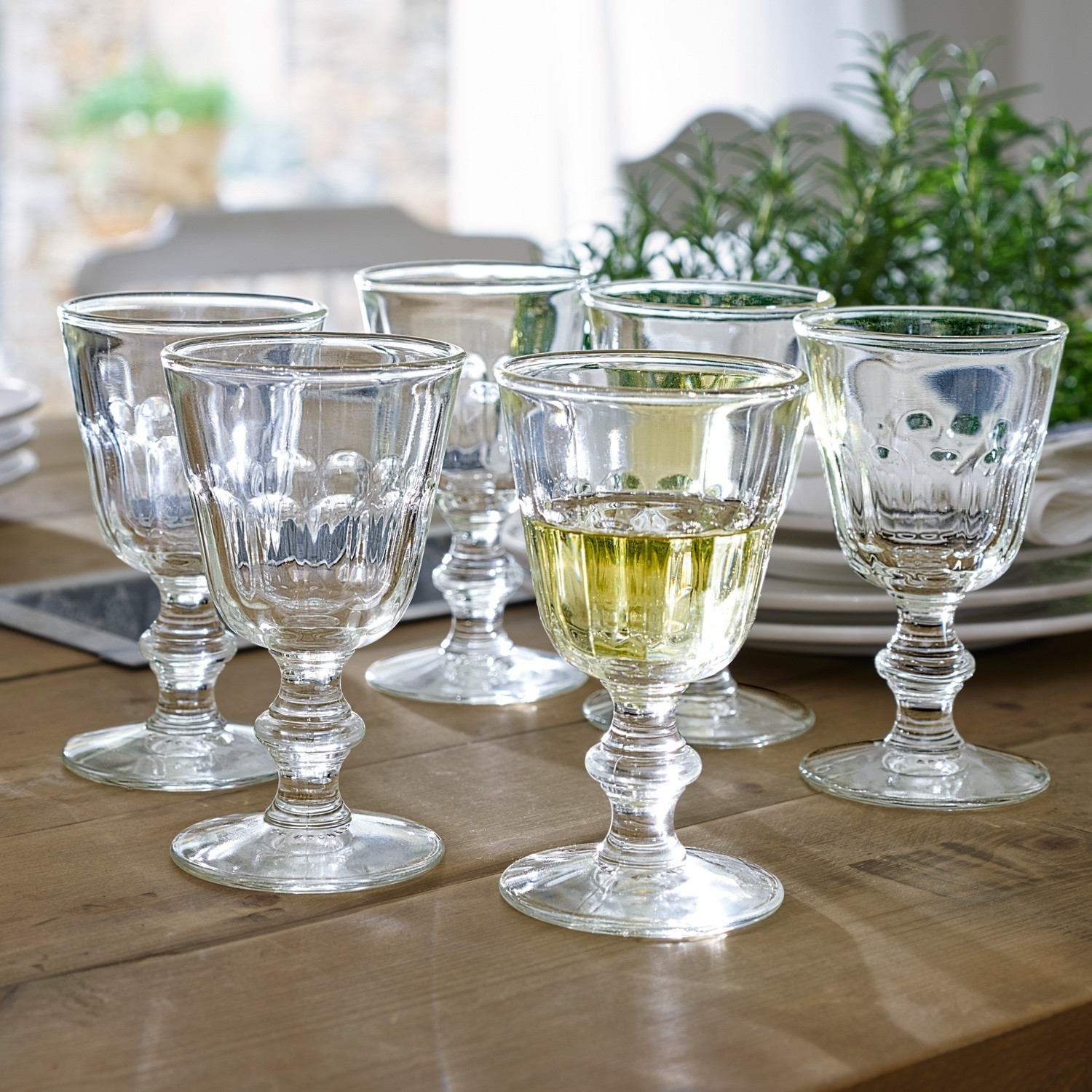 Lot de 6 verres à vin Arialie