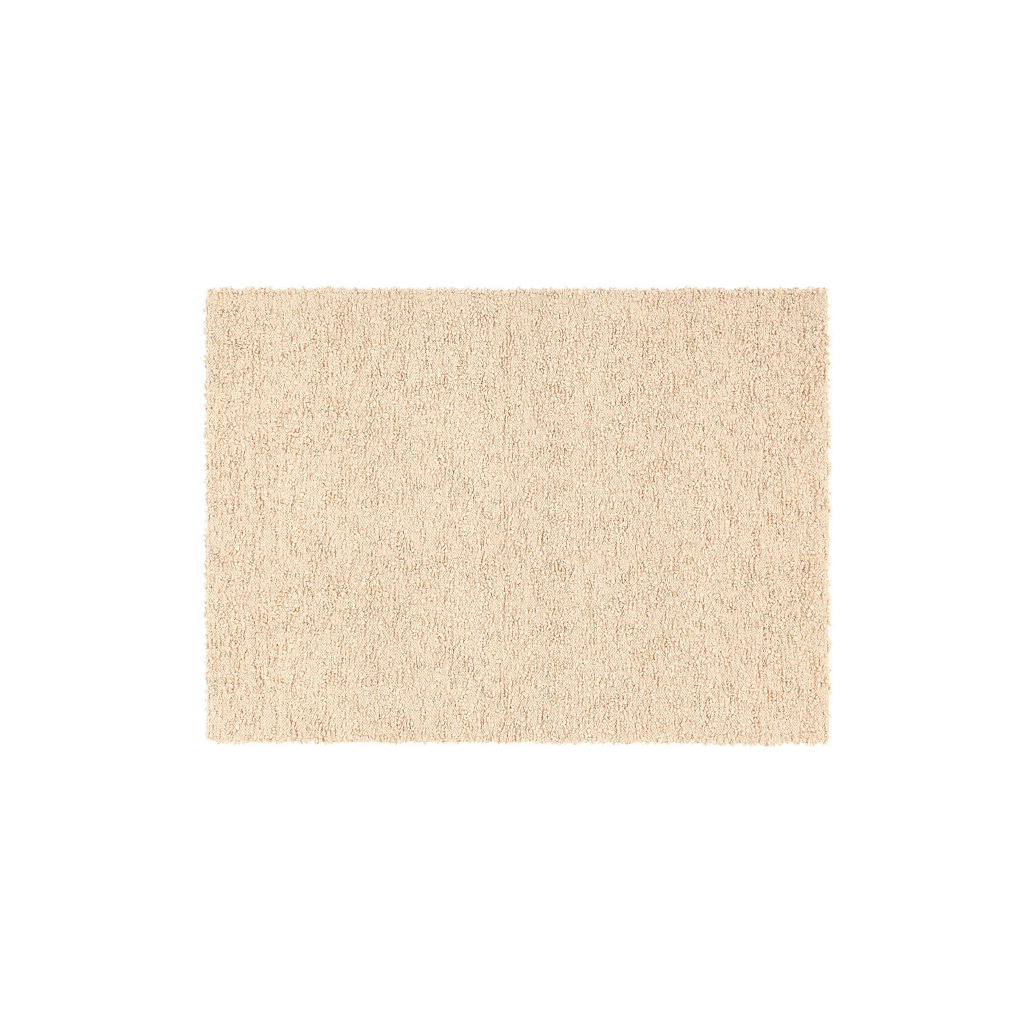 Tapis Wodaha Tapis beige en matériau doux, parfait pour l'intérieur, apportant confort et chaleur à la pièce