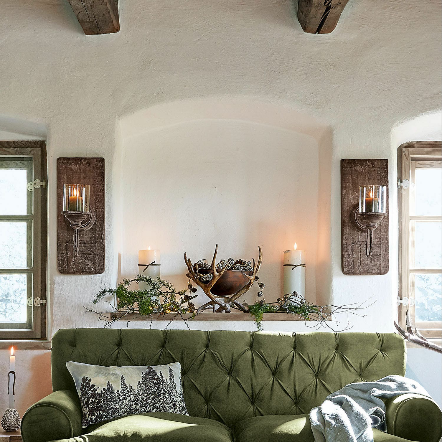 Chandelier mural Vios