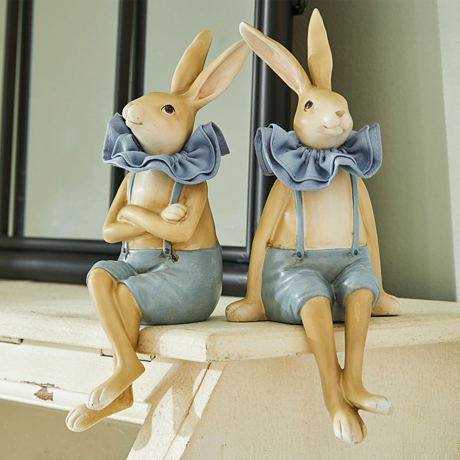 Lot de 2 lapins Shanece