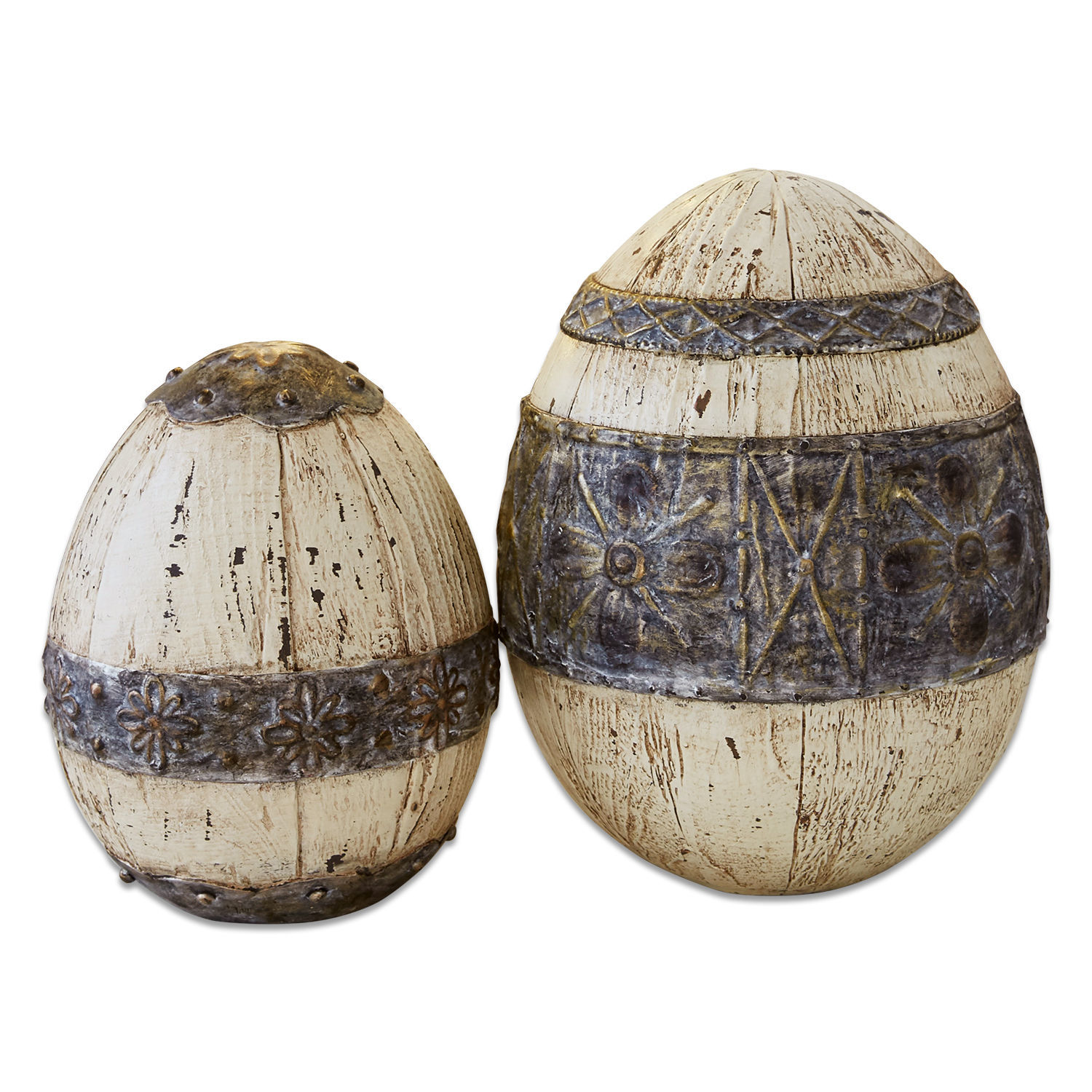 Lot de 2 œufs de Pâques Jamelia