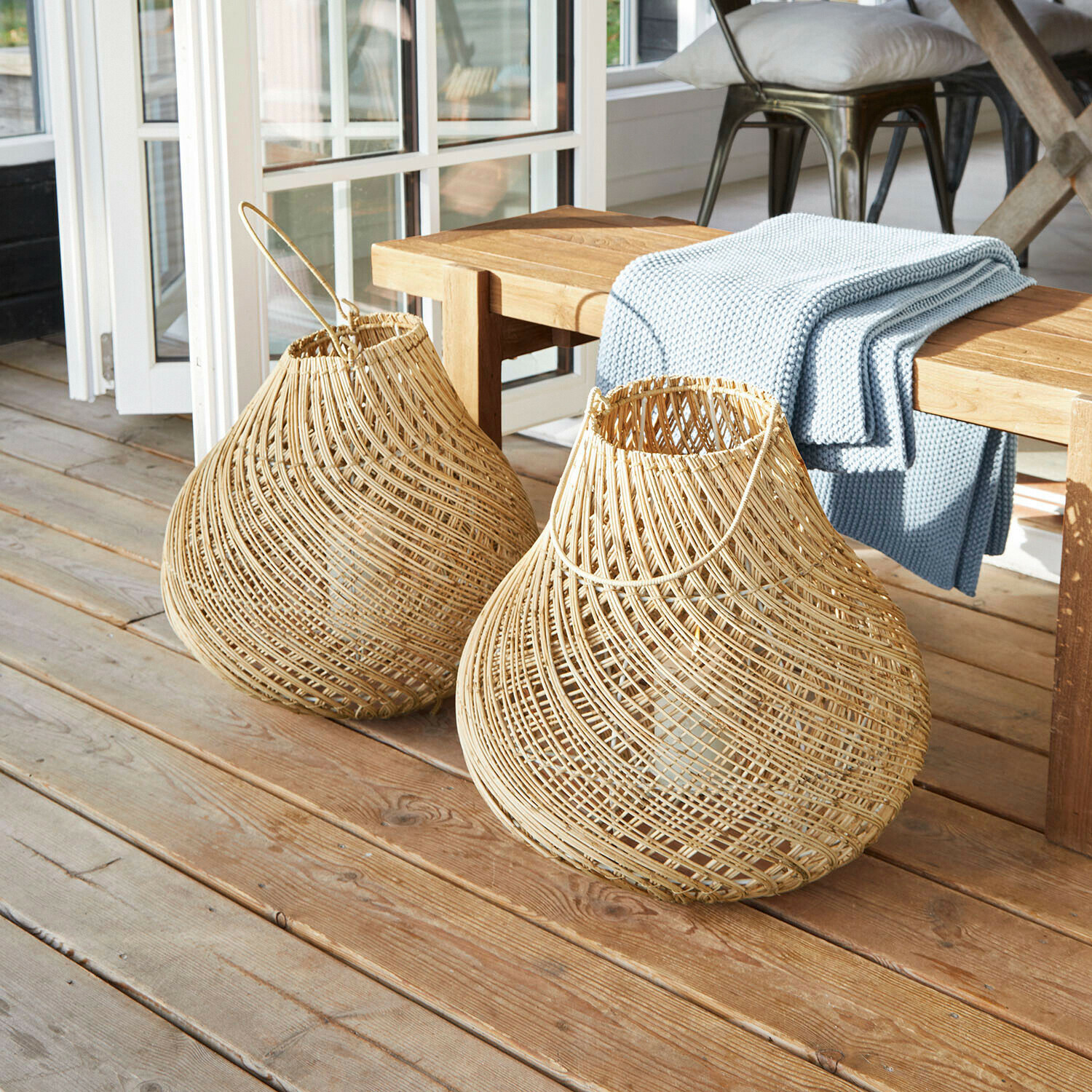 Lot de 2 lanternes Stormea