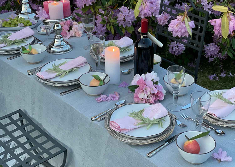 Feest in de buitenlucht