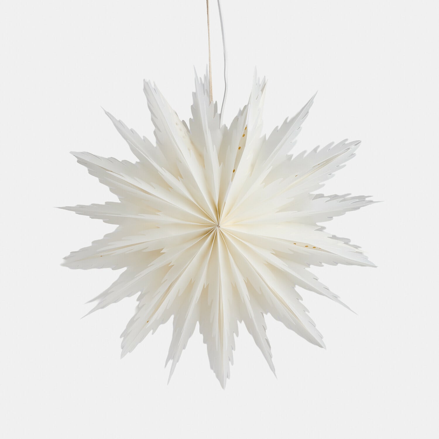 Étoile lumineuse en papier Caelitha