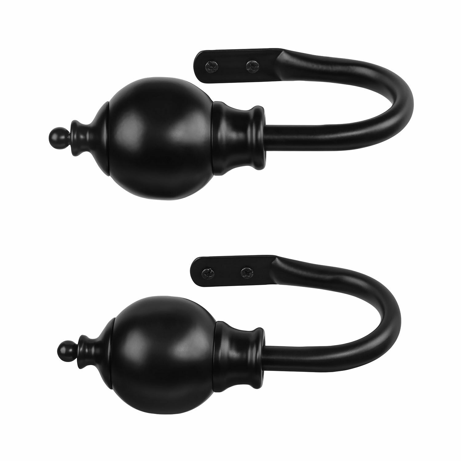 Tringle à rideaux d'angle avec 2 embrasses Belarune
