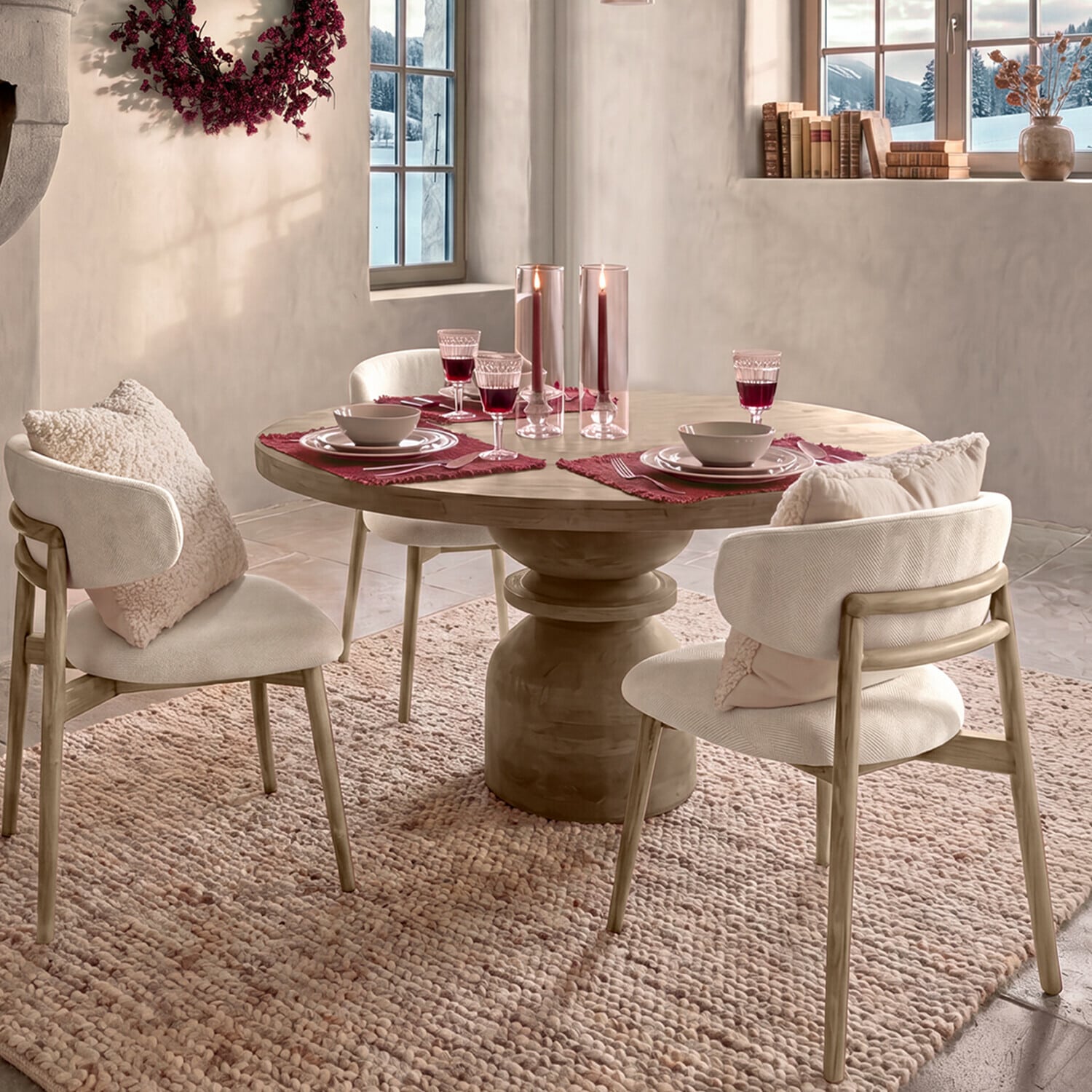 Lot de 2 sets de table Fenorla