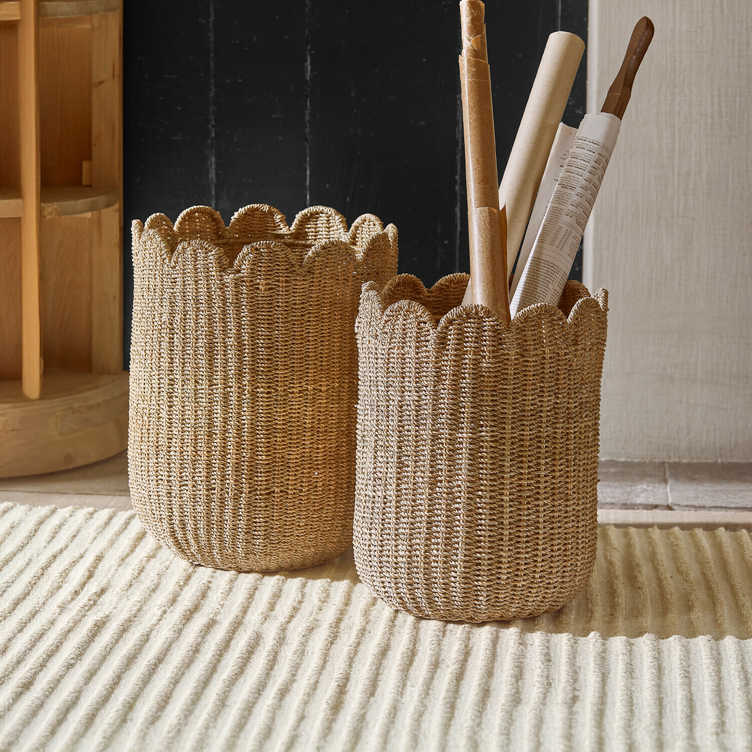 Mand set van 2 Velourette