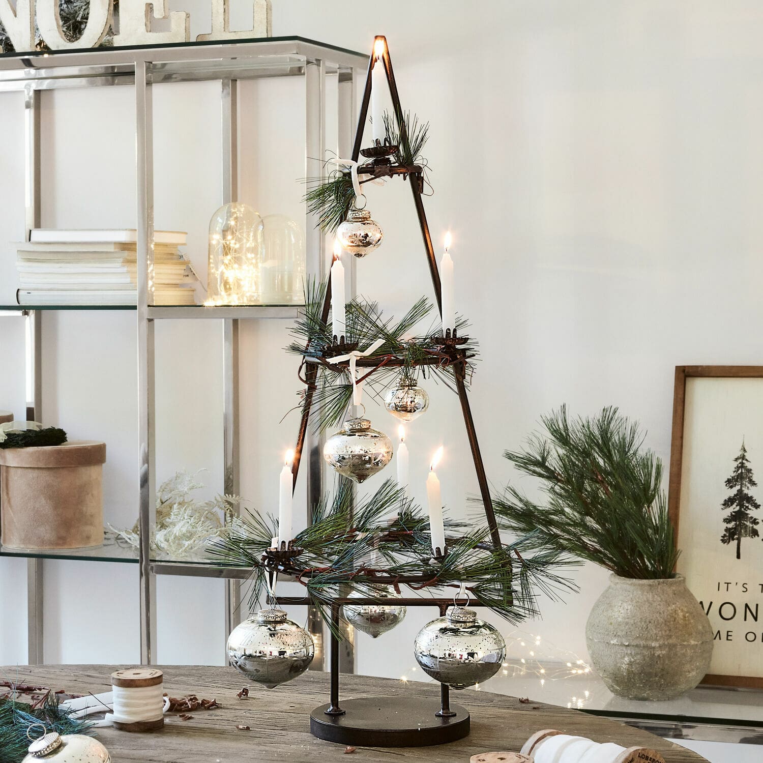 Lot de 6 décorations de Noël Sully