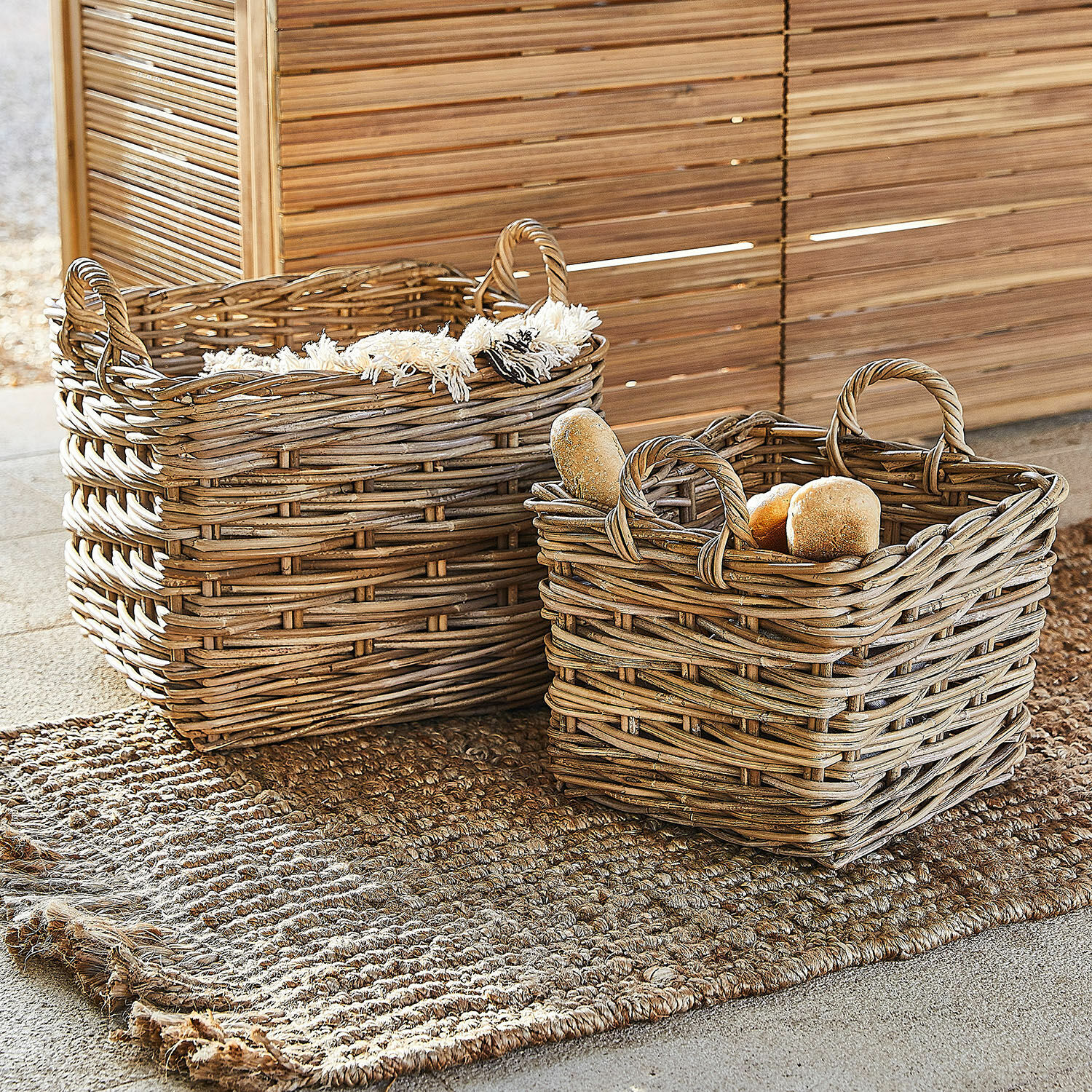 Lot de 2 paniers Solangeais