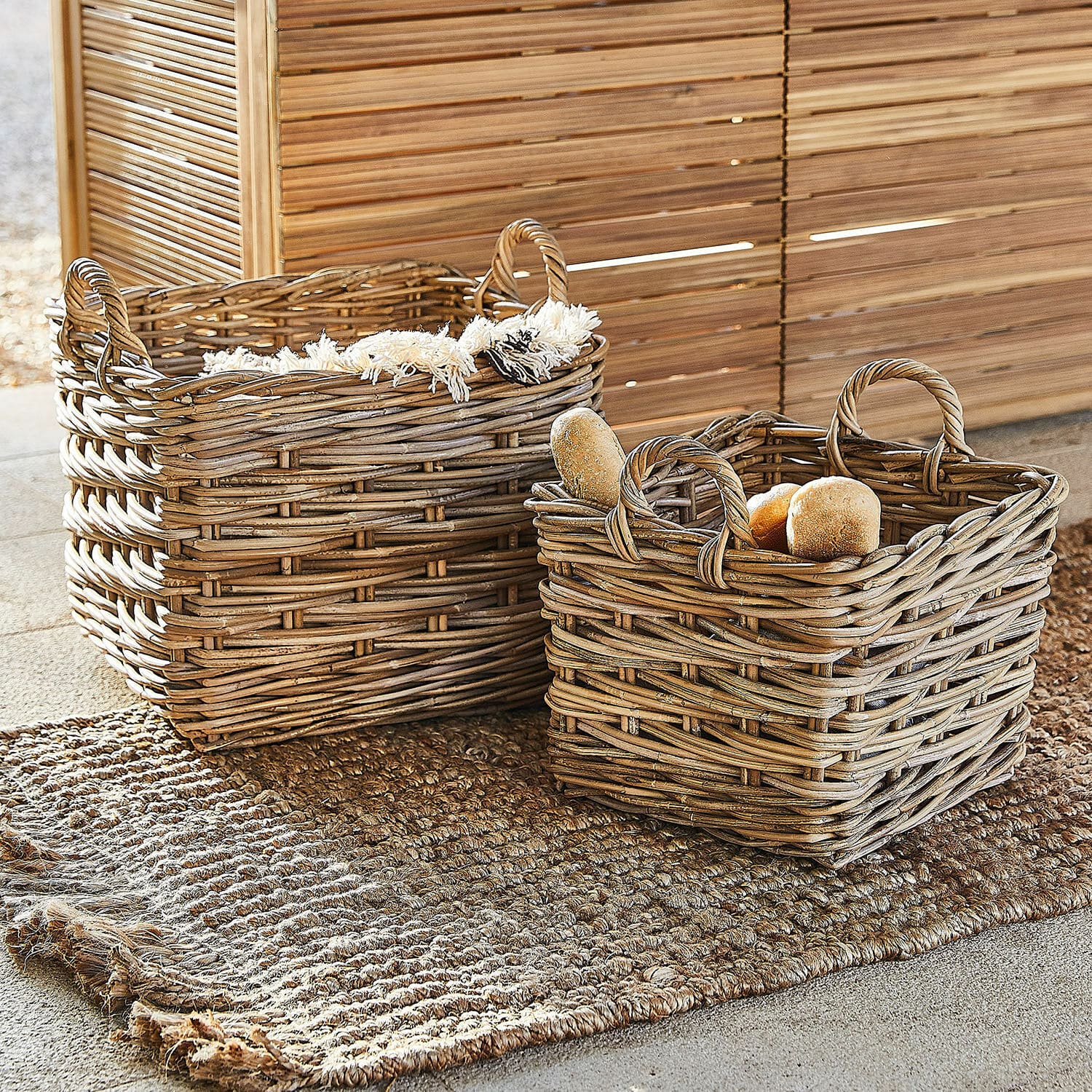 Lot de 2 paniers Solangeais
