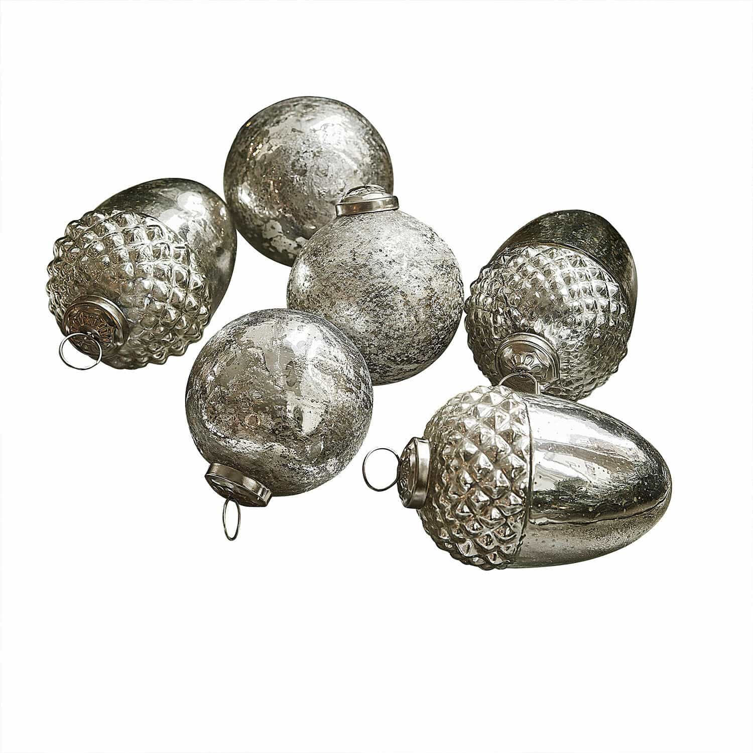 Lot de 6 boules de Noël Dorianne