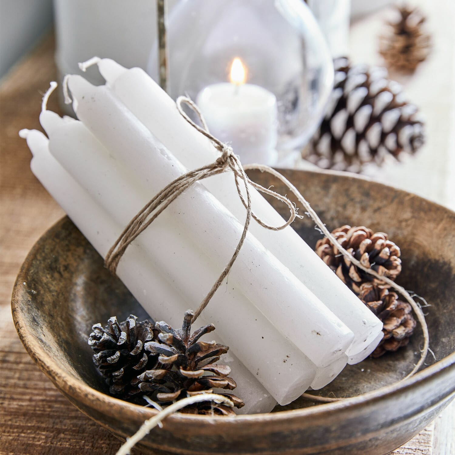 Kaars set van 12 Bauceau