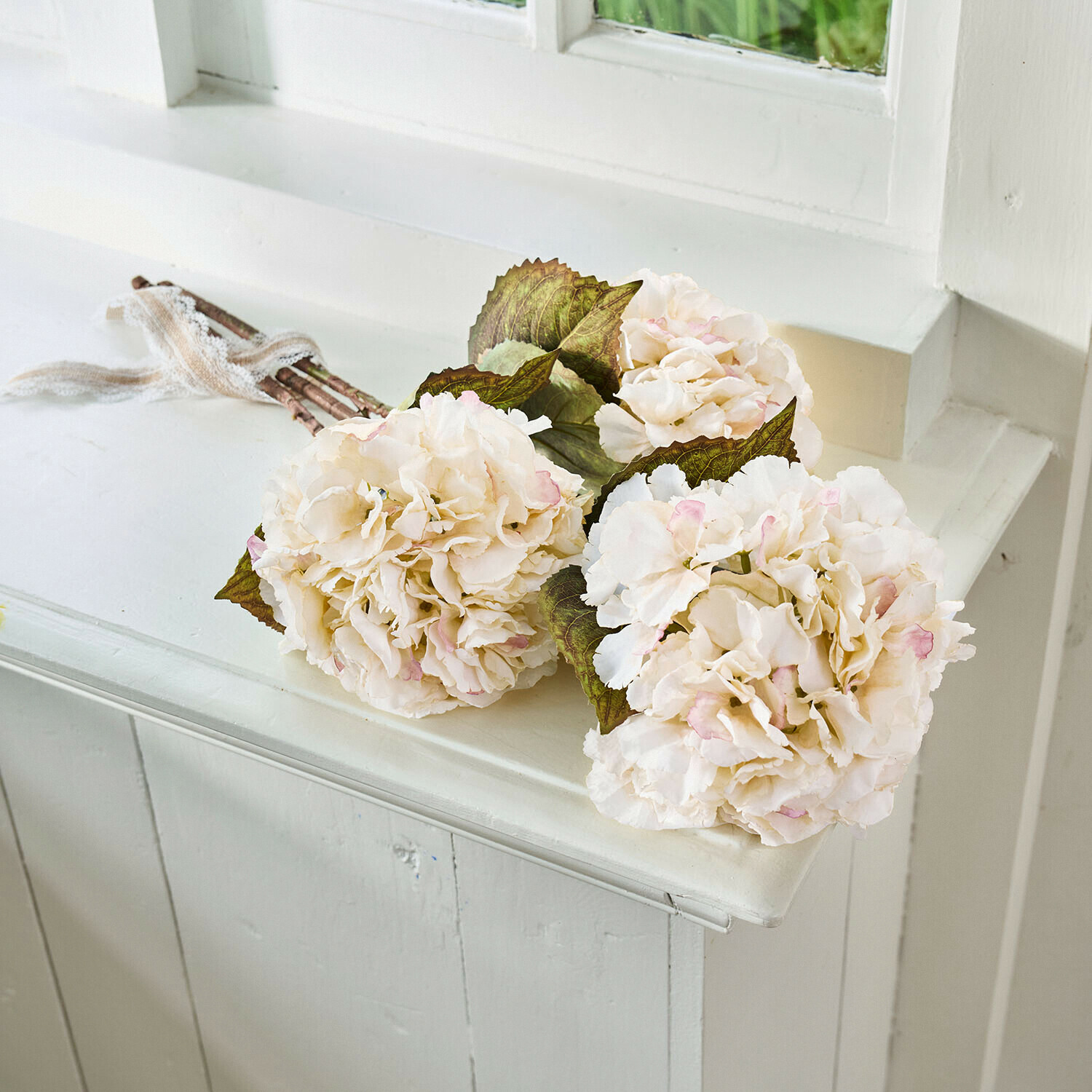 Kunsthortensia set van 3 Orvianne