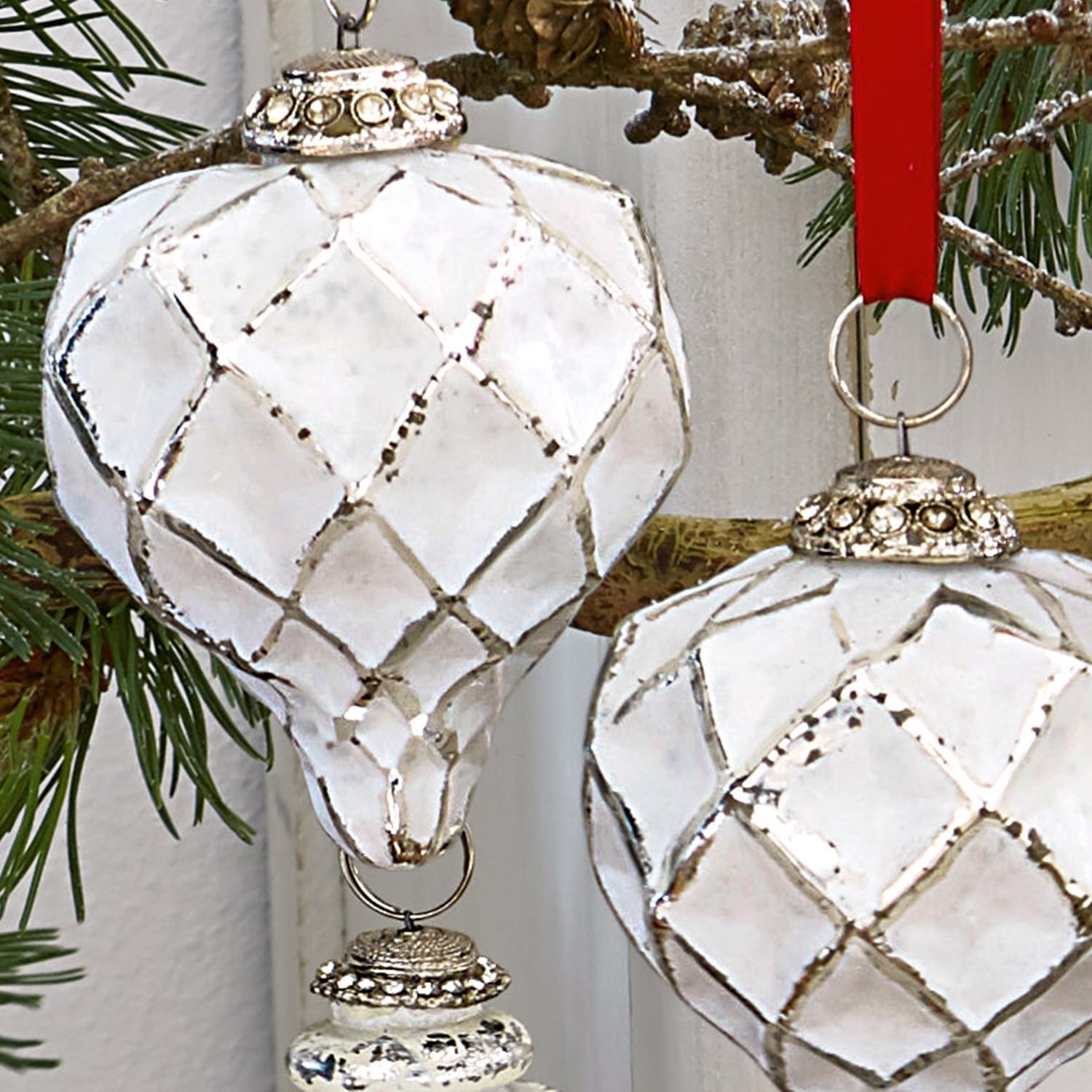 Kerstversiering set van 6 Cyrano