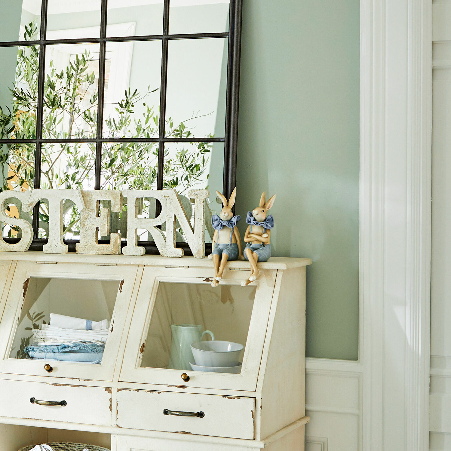 Lot de 2 lapins Shanece