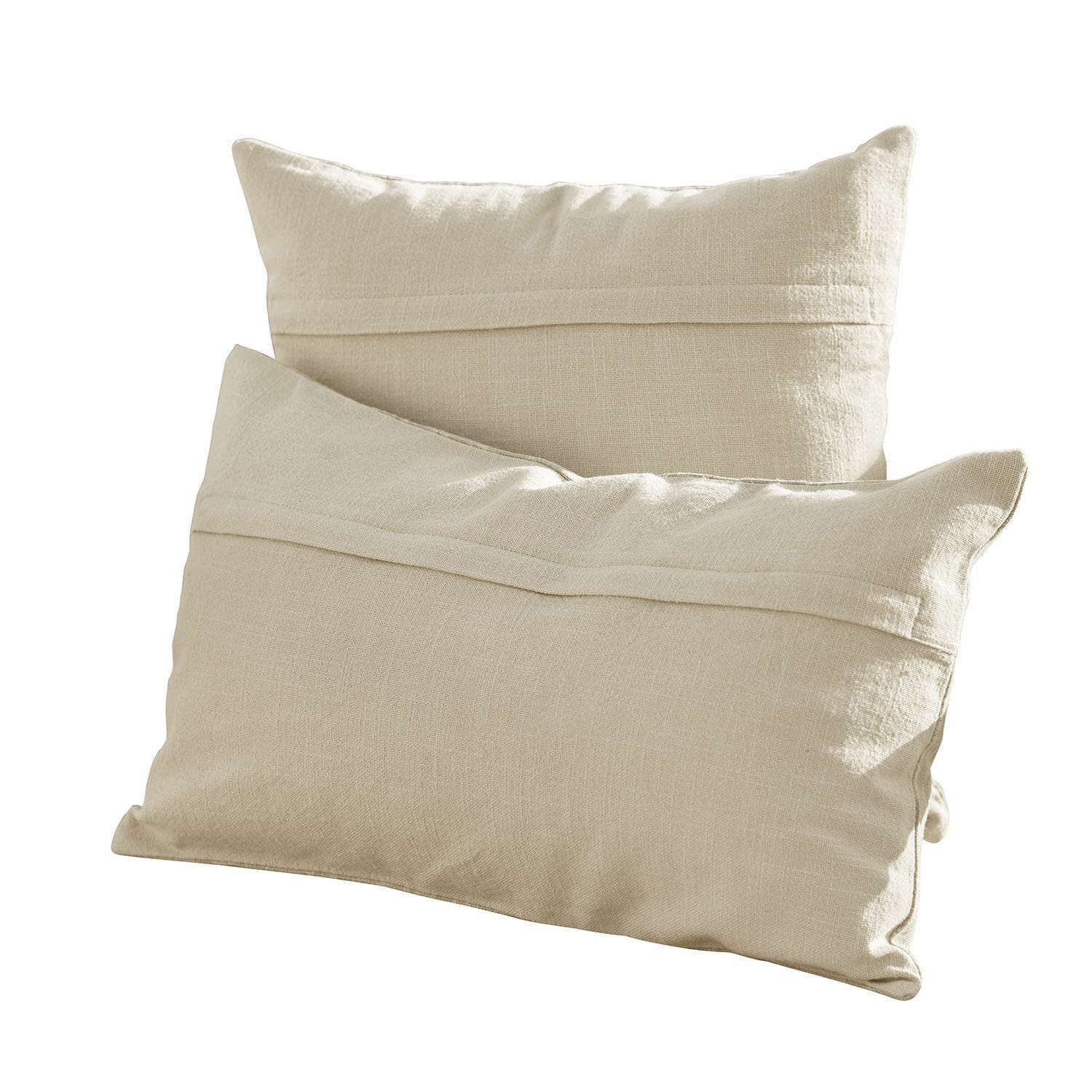 Lot de 2 housses de coussin Vellouris