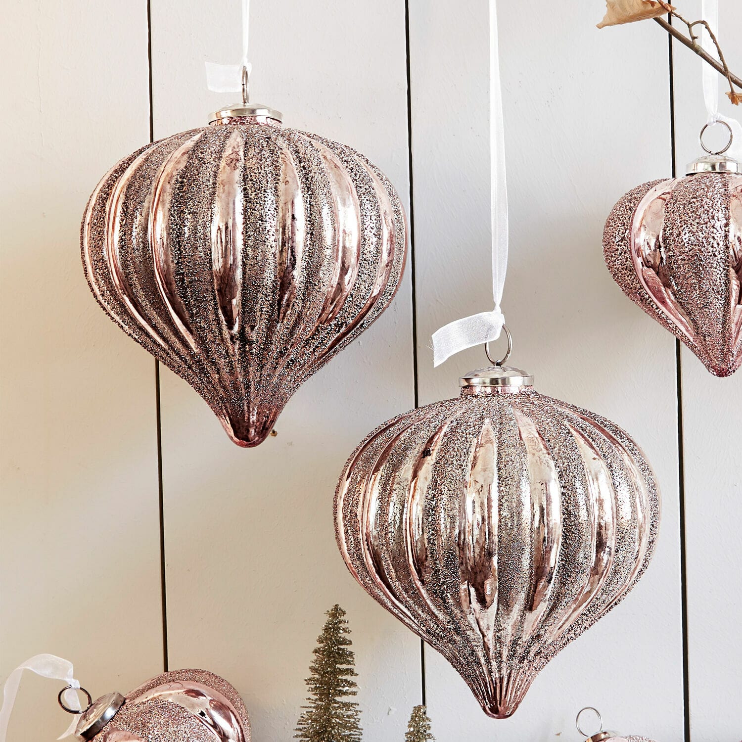 Kerstversiering set van 6 Bornesse
