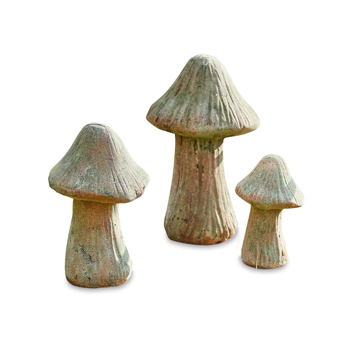 Decoratiepaddenstoel set van 3 Hardin