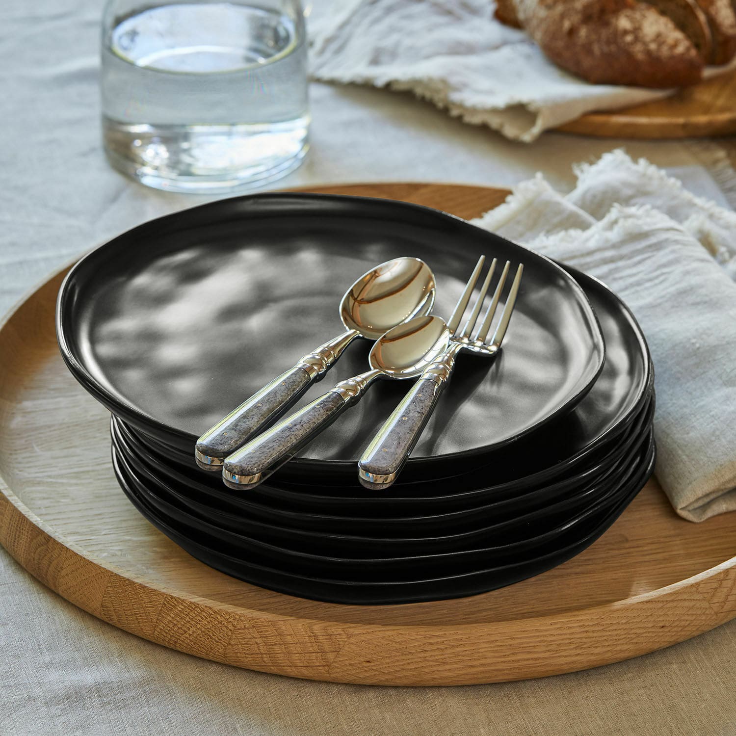 Lot de 6 assiettes Biarré