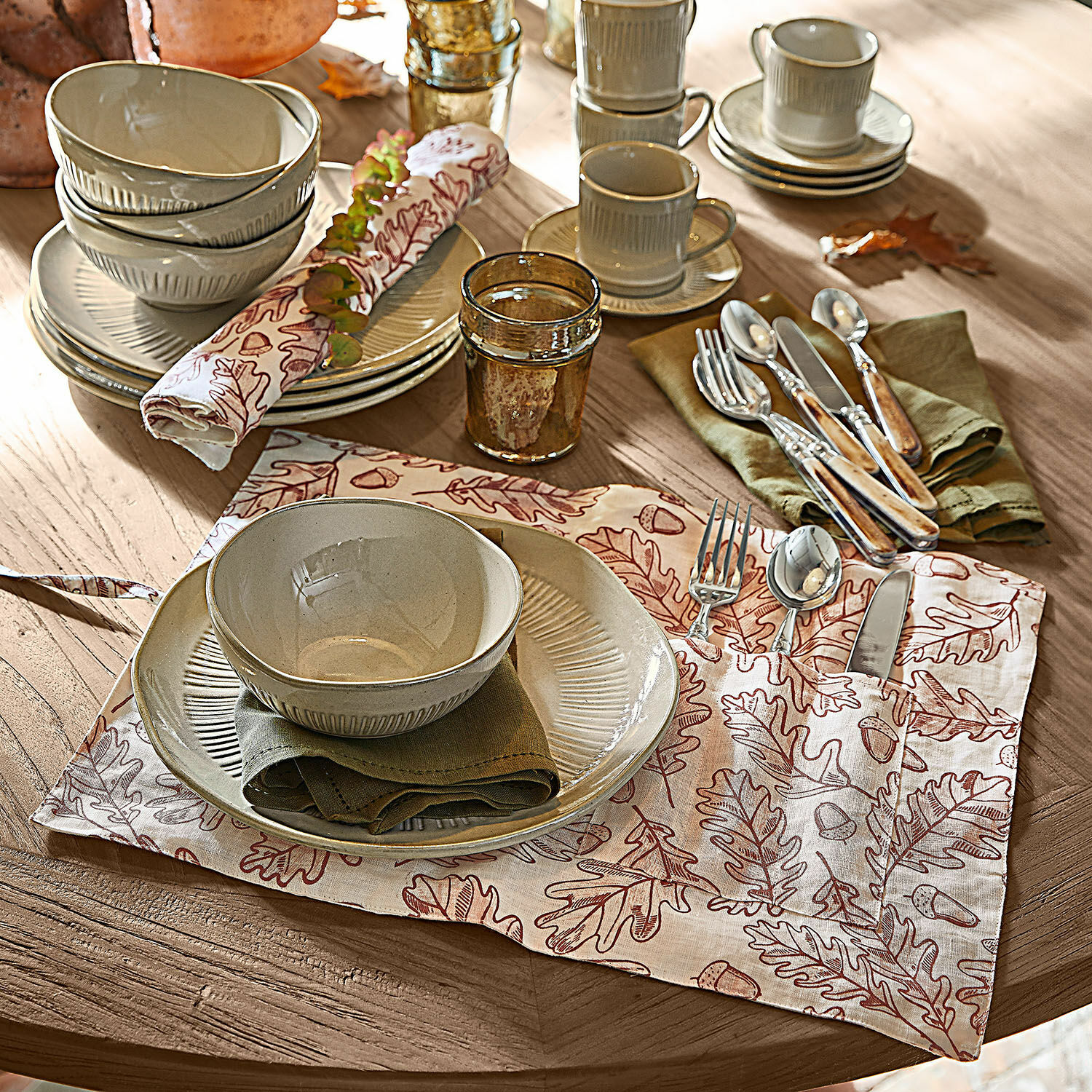 Placemat set van 2 Qubinal