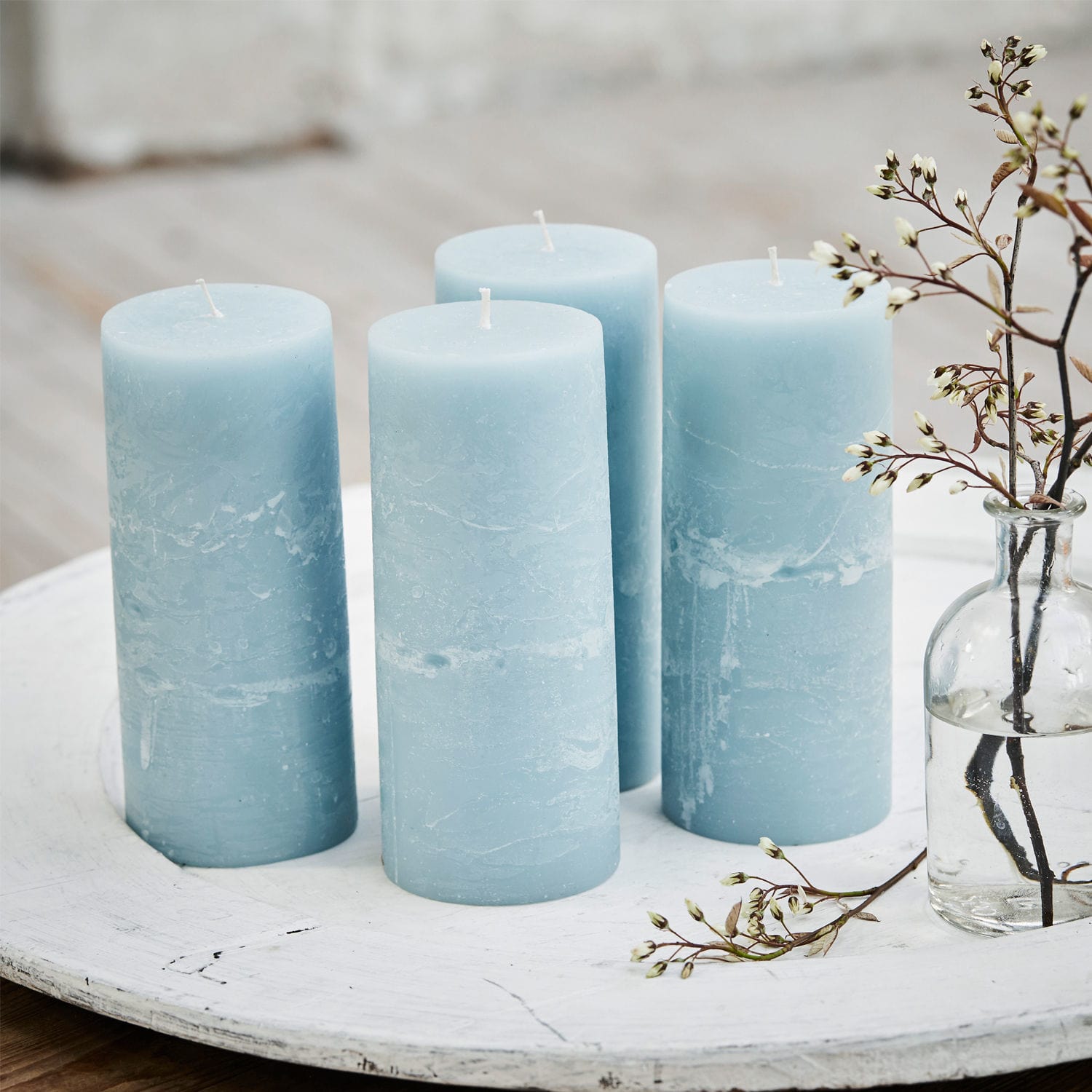Kaars set van 4 Homel