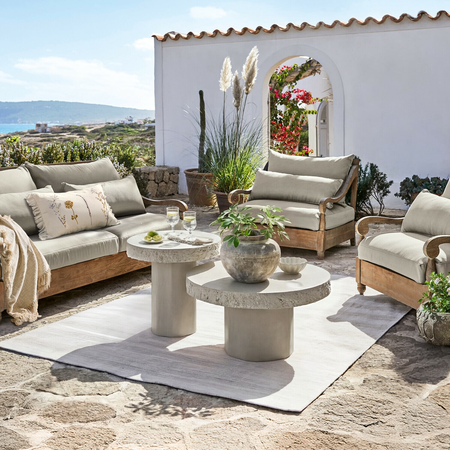 Lot de 2 tables basses Tivoliq