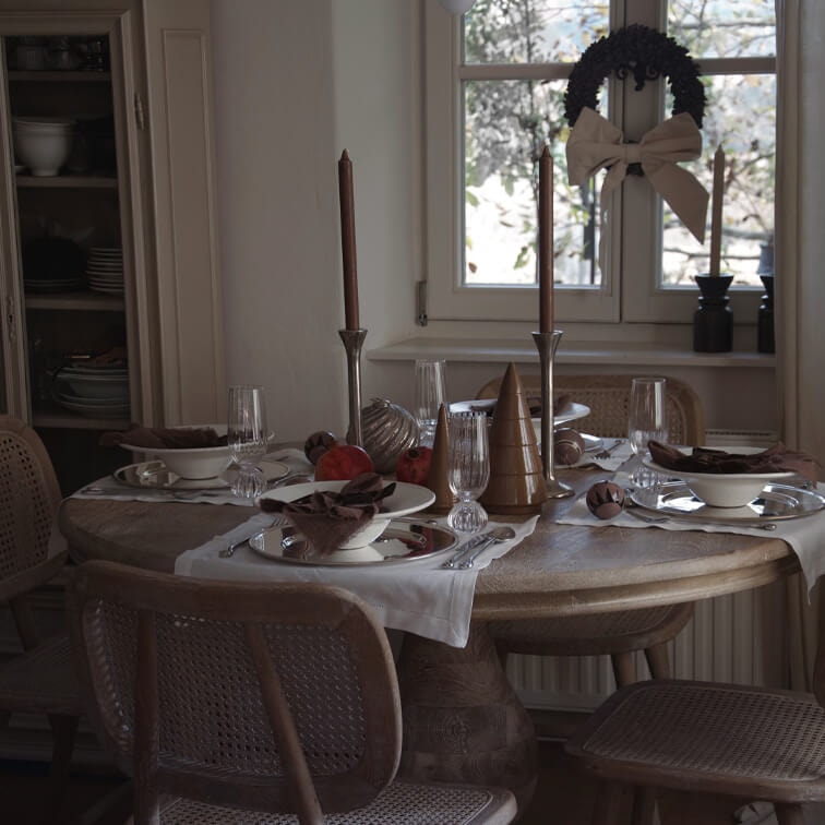 Salle à manger de fête