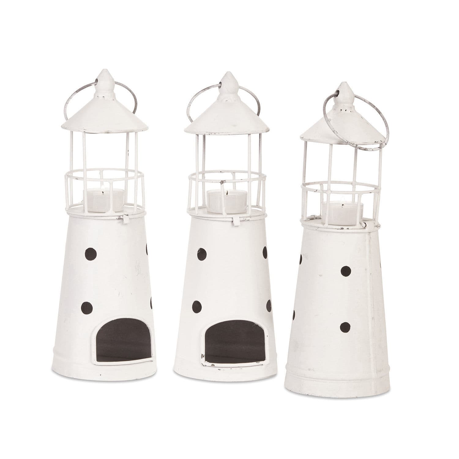 Lot de 3 photophores Pihla