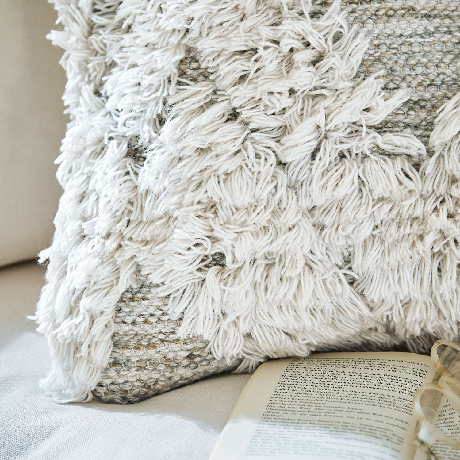 Housse de coussin d'intérieur et d'extérieur Meagan