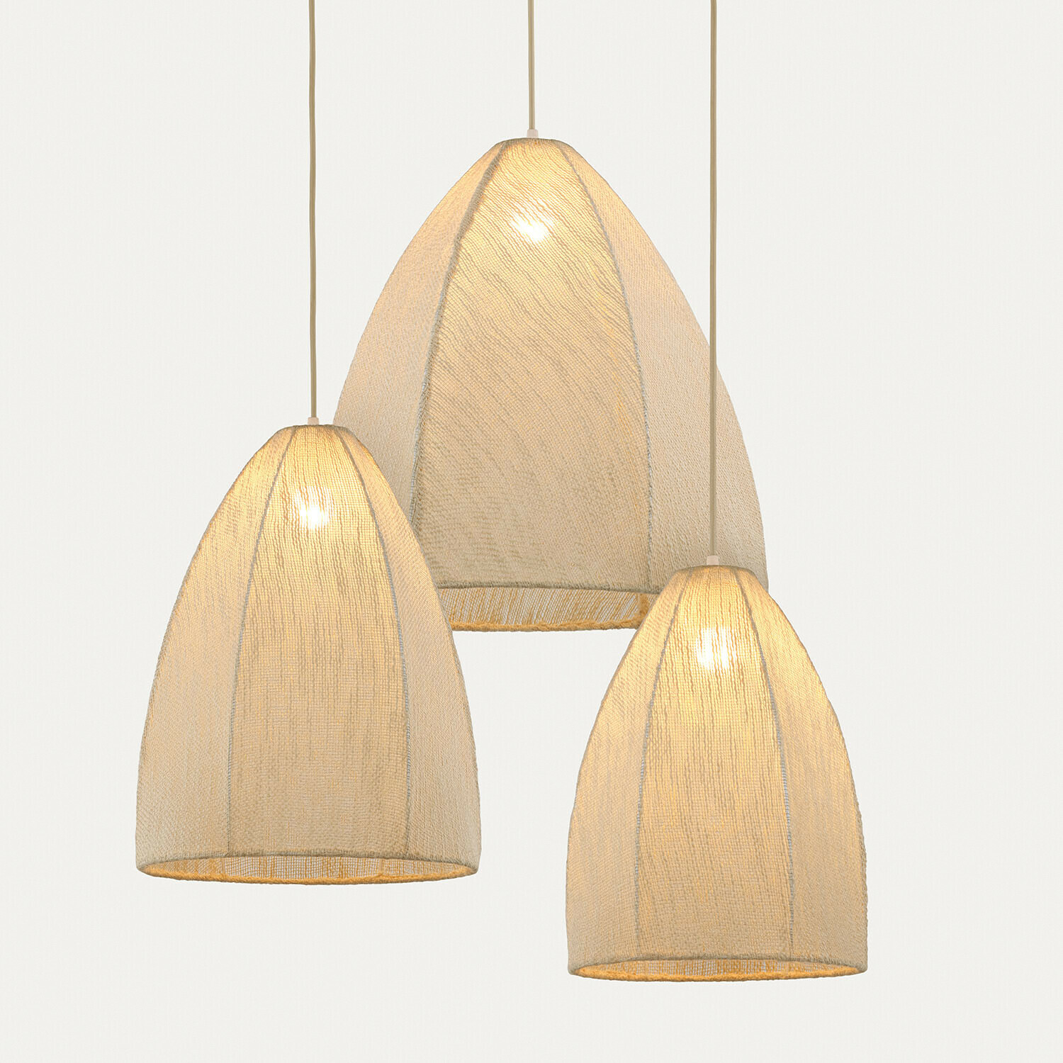 Hanglamp set van 3 Reveaux