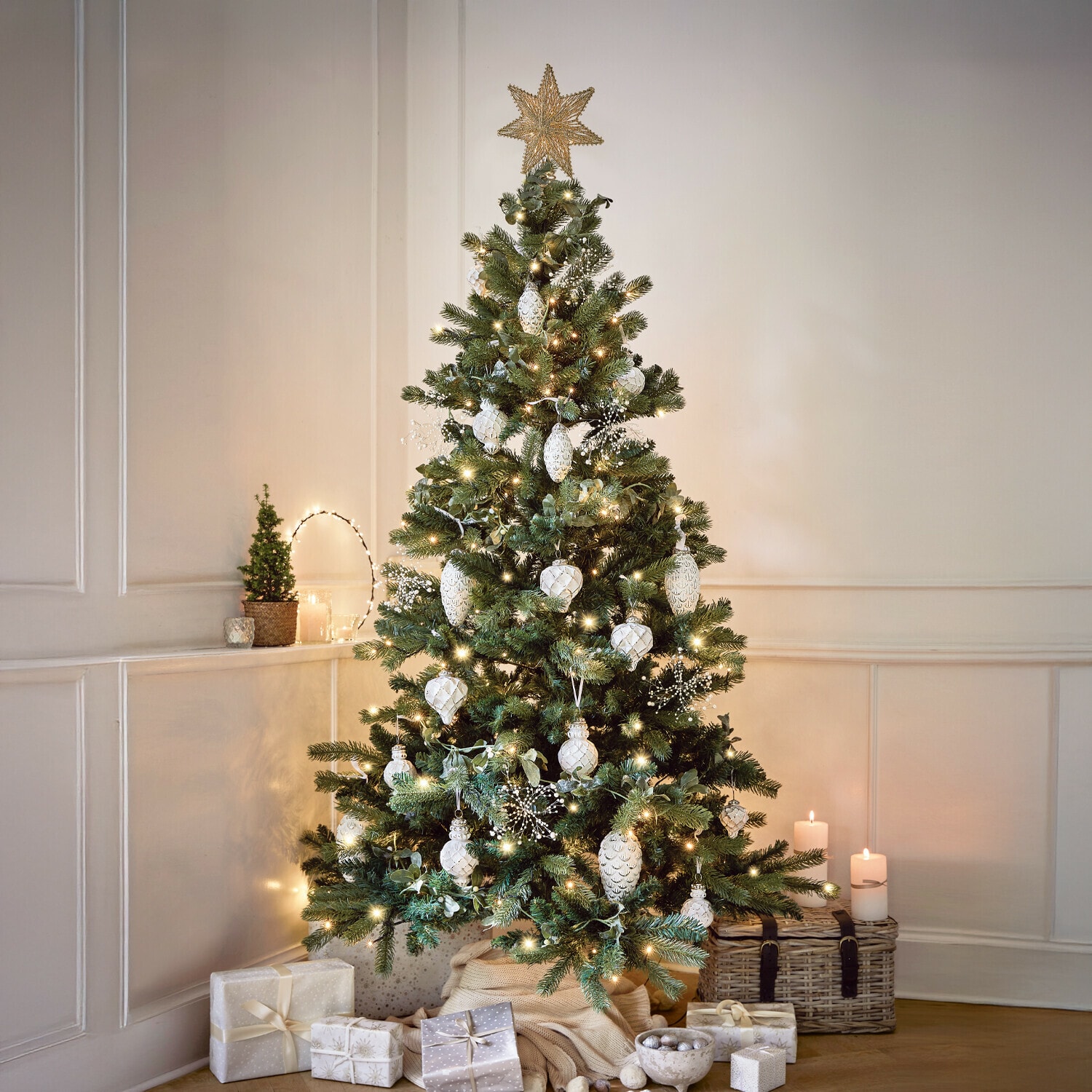 Décoration de sapin LED Amarosas