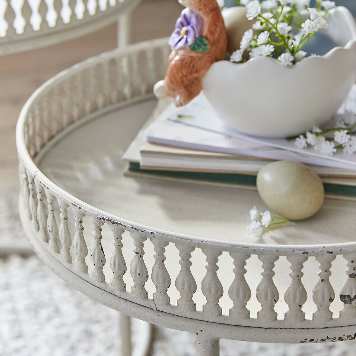 Lot de 2 tables d'appoint Vireline