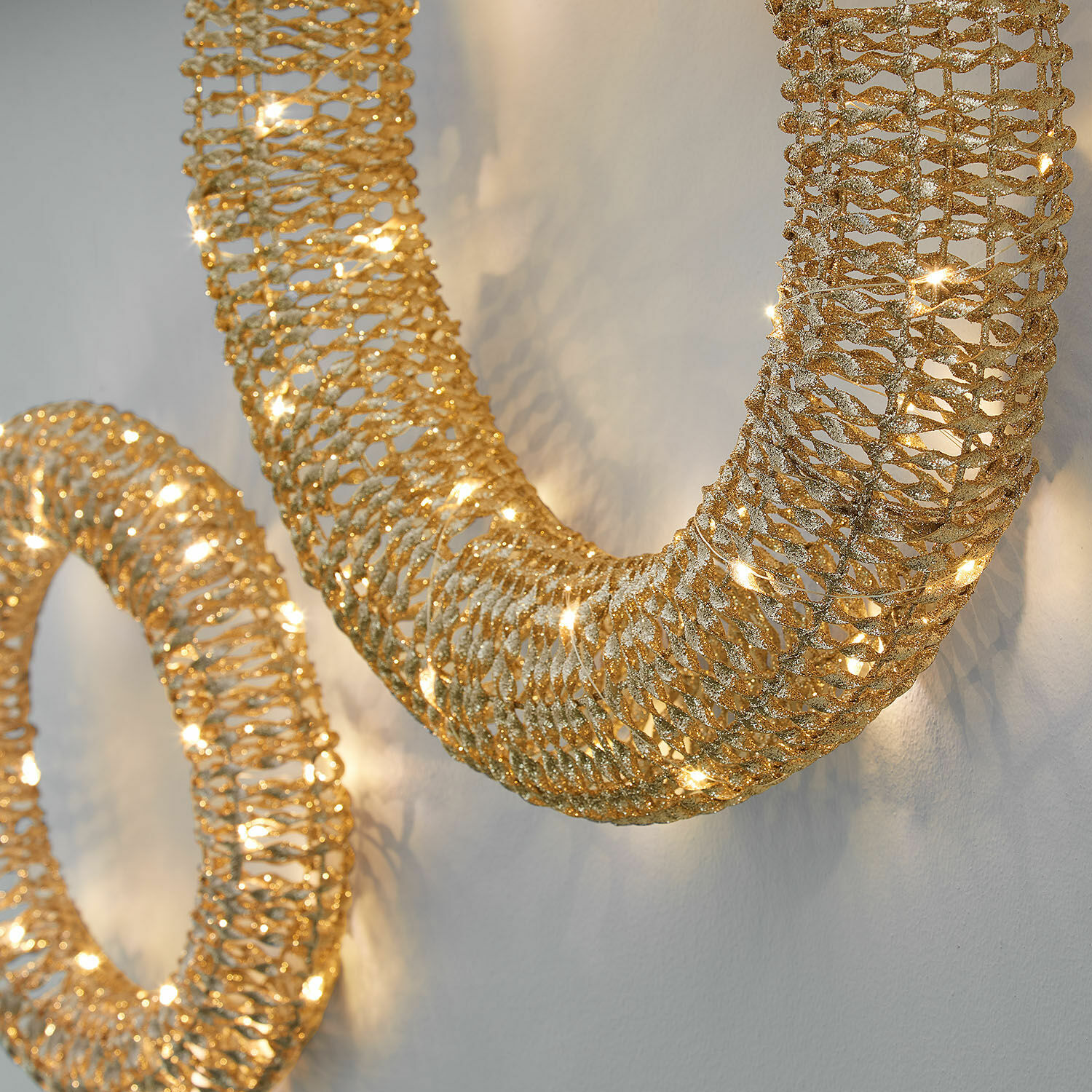 Lot de 3 couronnes à LED Antorino